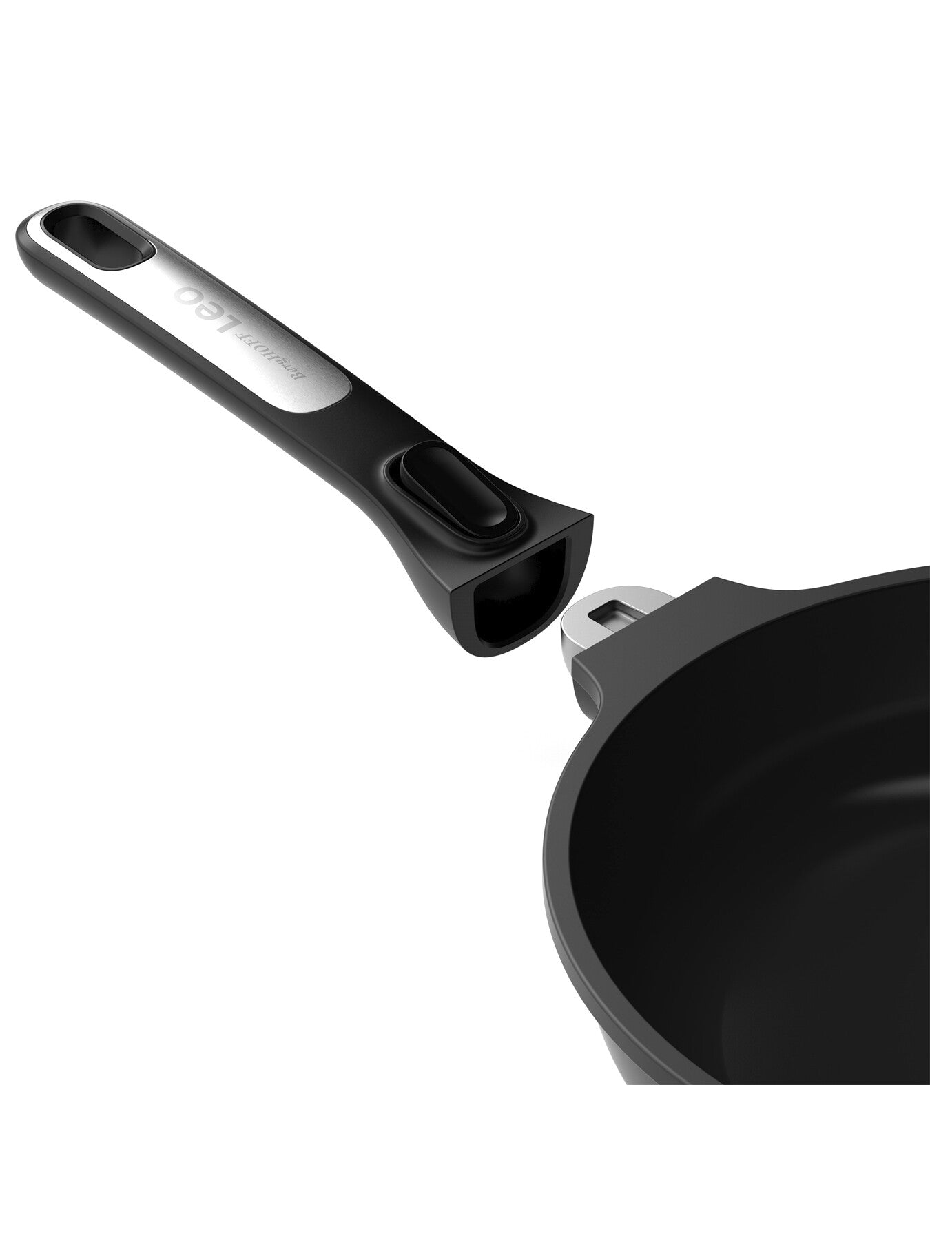 LEO Phantom Recycled Cast Aluminium Grill Pan with Detatchable Handle