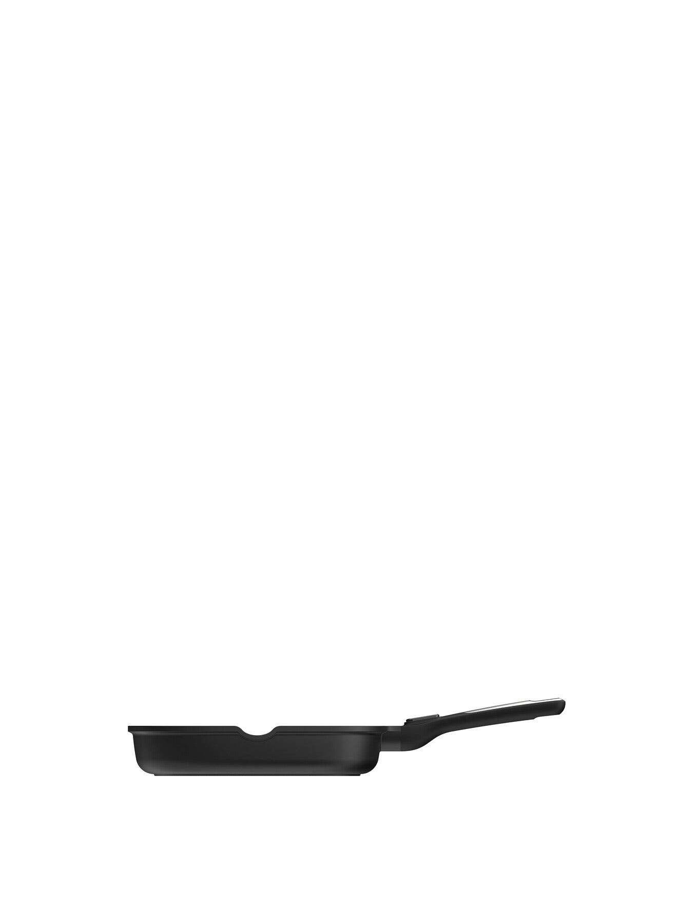 LEO Phantom Recycled Cast Aluminium Grill Pan with Detatchable Handle
