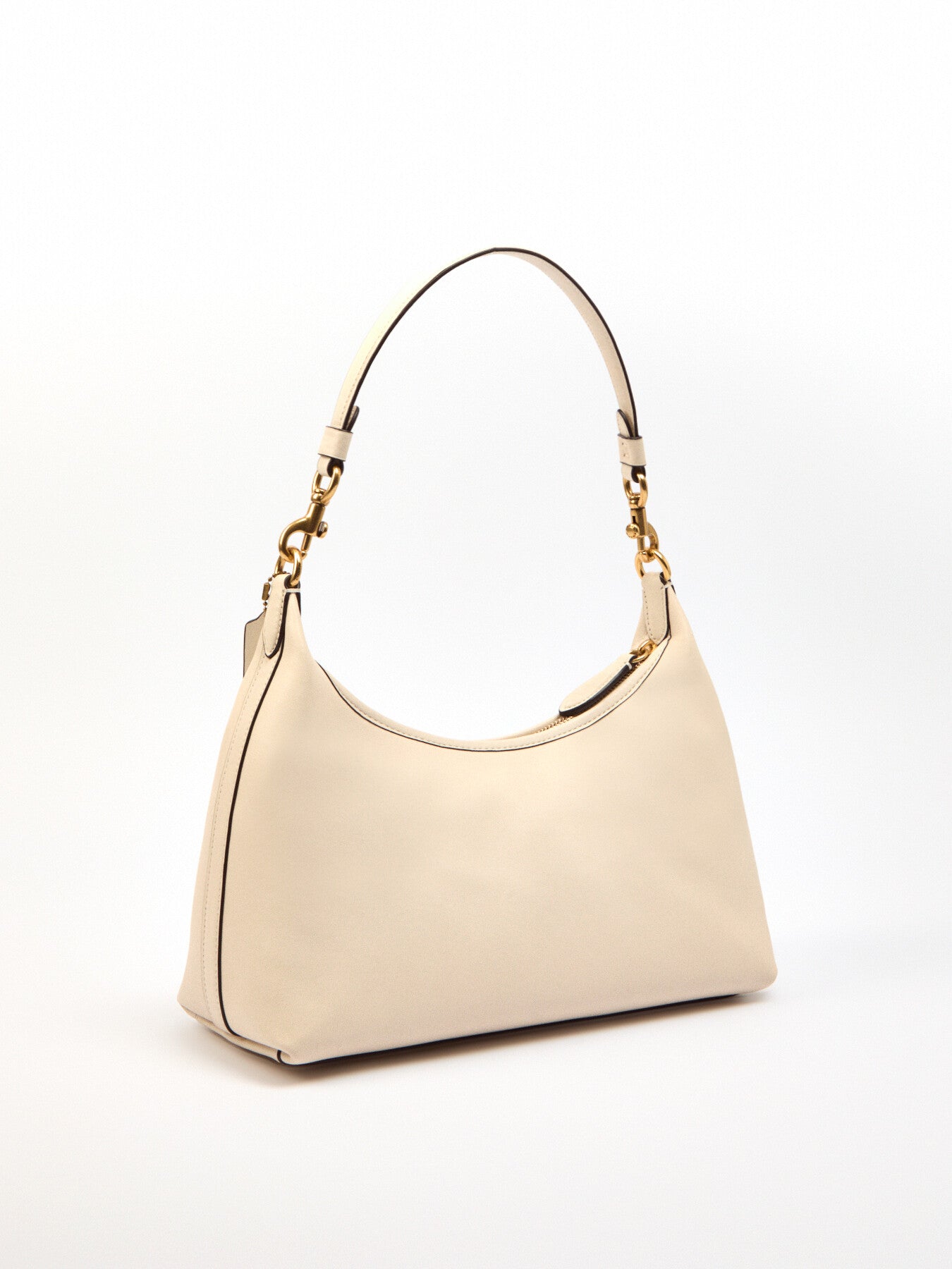 Coach Juliet Leather Shoulder Bag Chalk