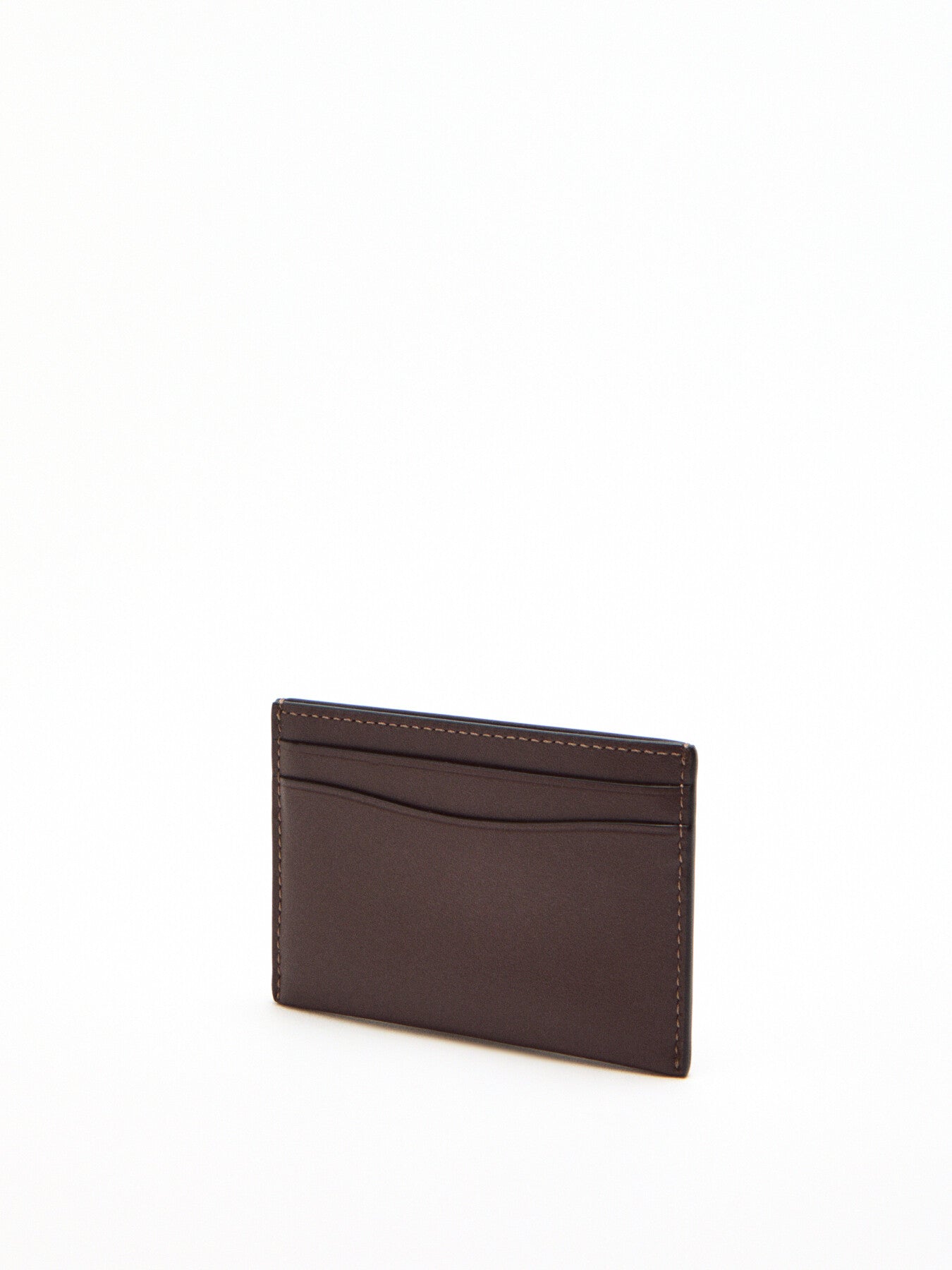 Essential Leather Card Holder Maple