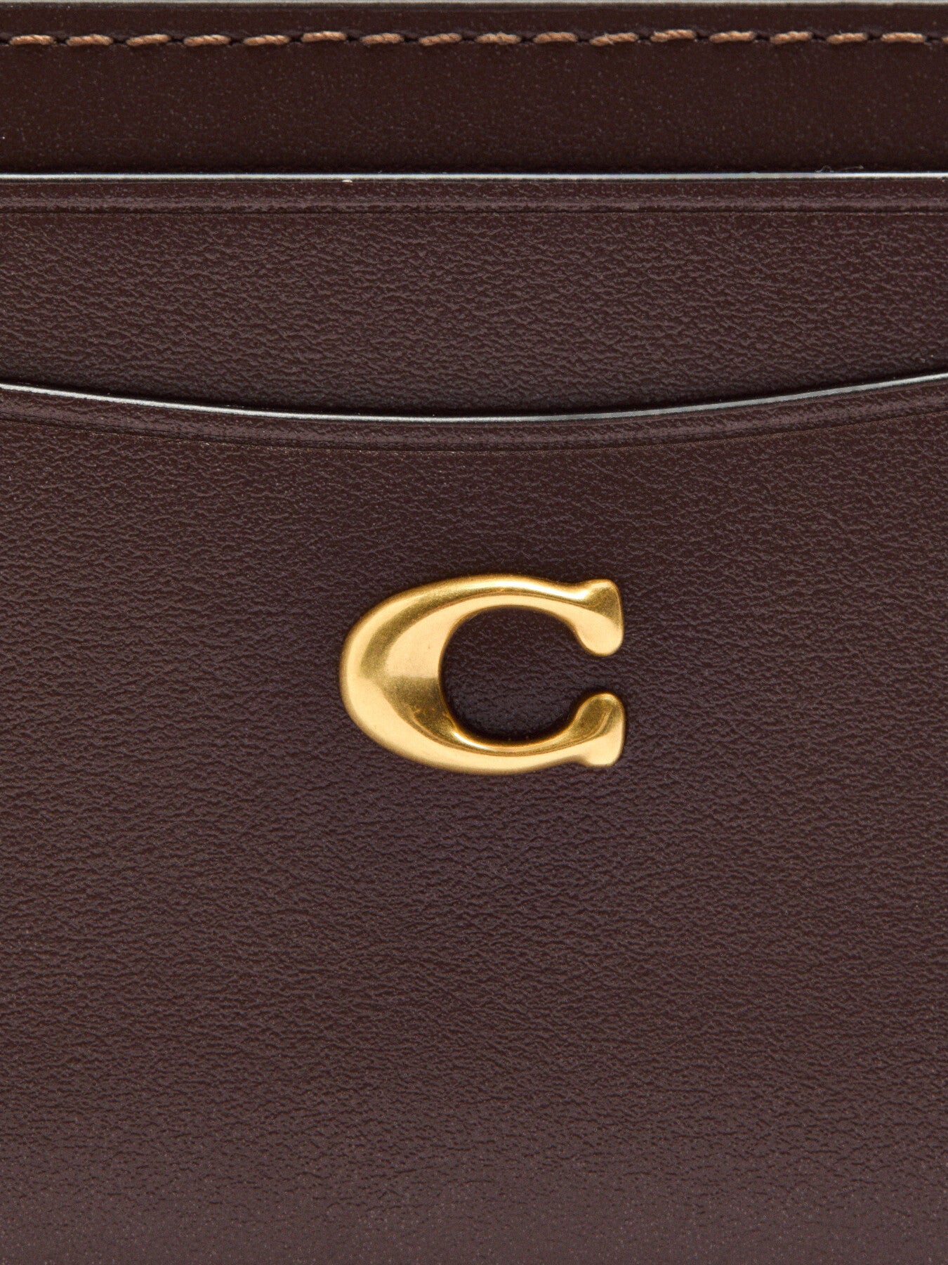Essential Leather Card Holder Maple