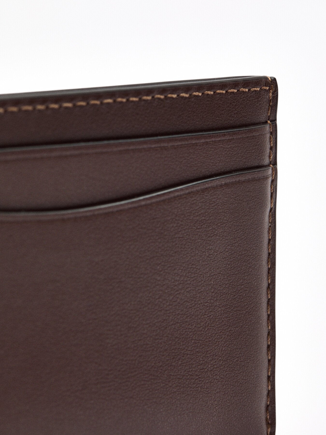 Essential Leather Card Holder Maple