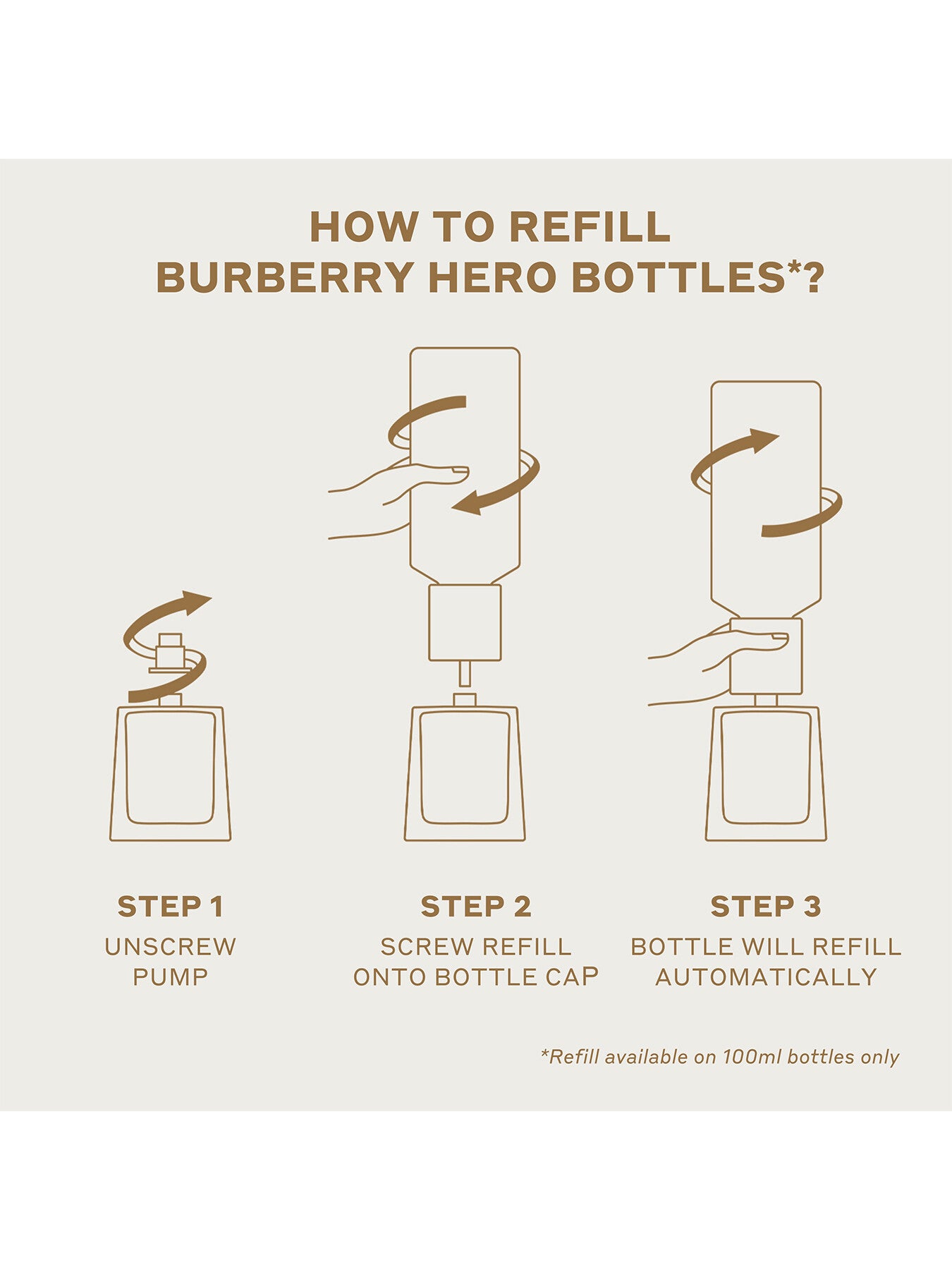 Hero Eau de Toilette Refill 200ml