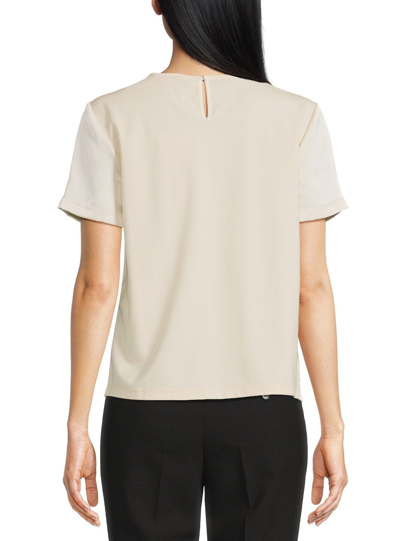 Gilbert Short Sleeve Satin T-Shirt