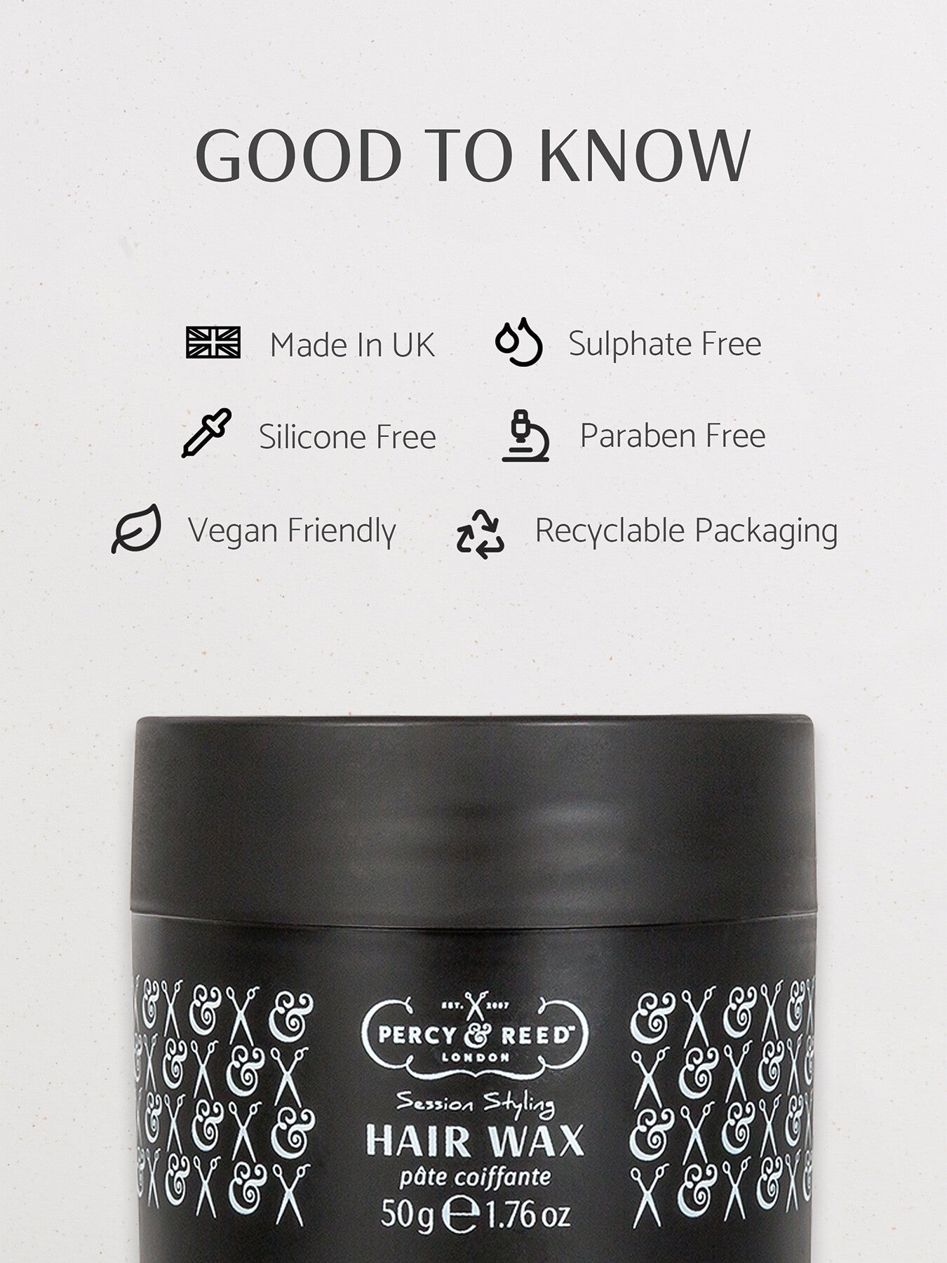 Session Styling Hair Wax 50g