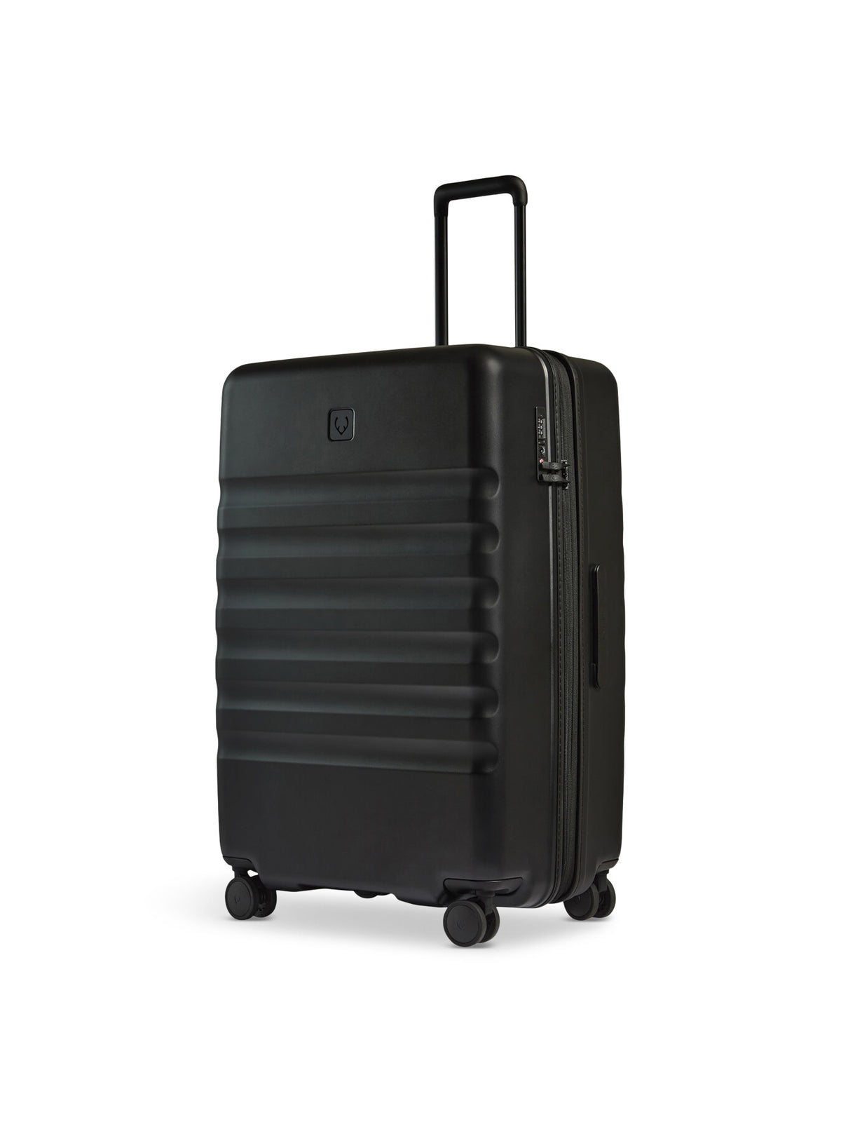 Icon Stripe Large Suitcase 81cm Black