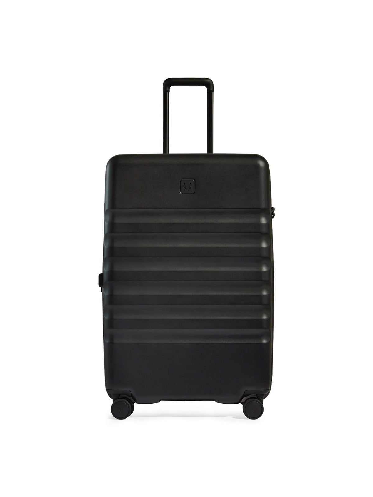 Icon Stripe Large Suitcase 81cm Black