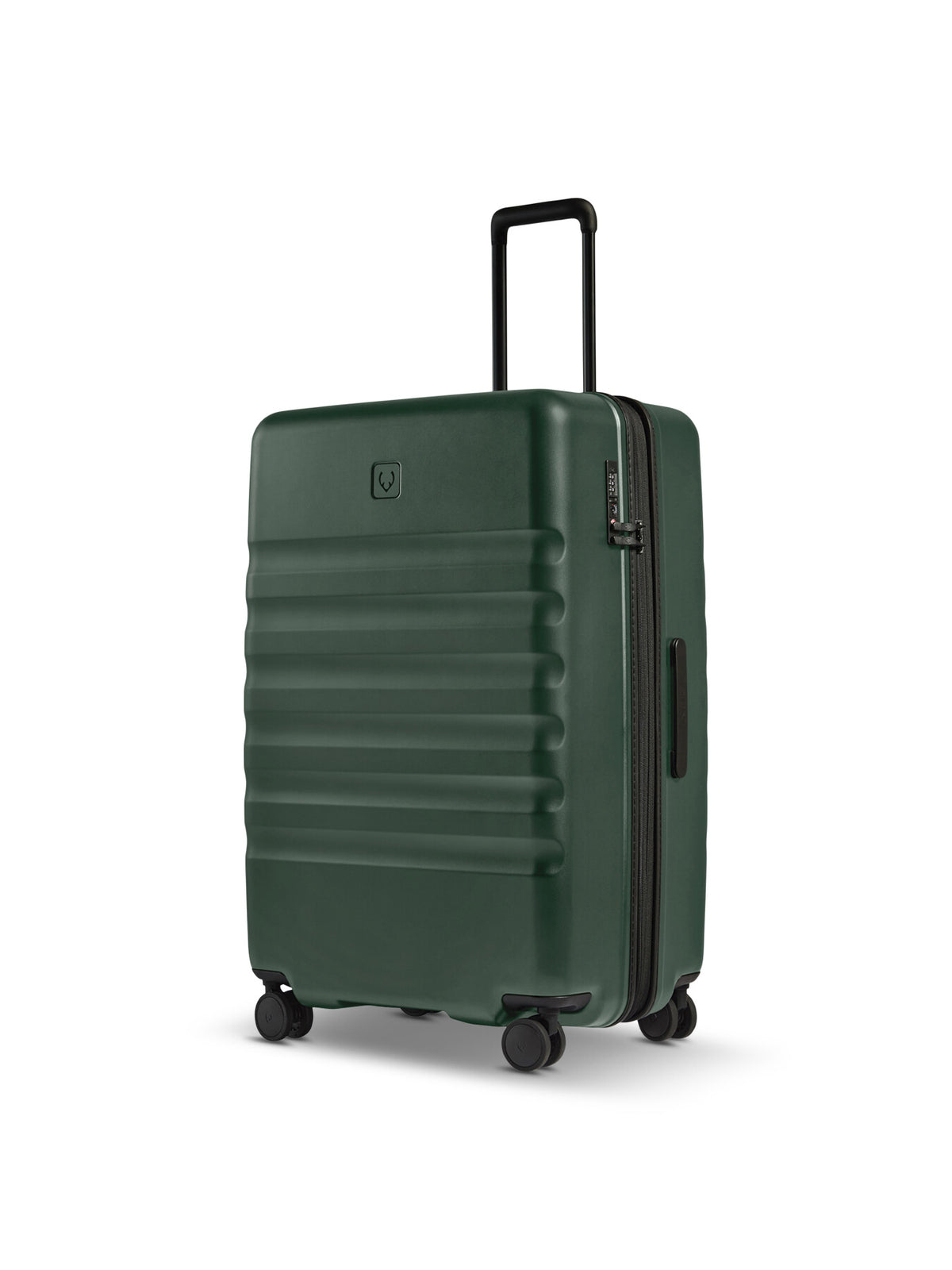 Icon Stripe Large Suitcase 81cm Green