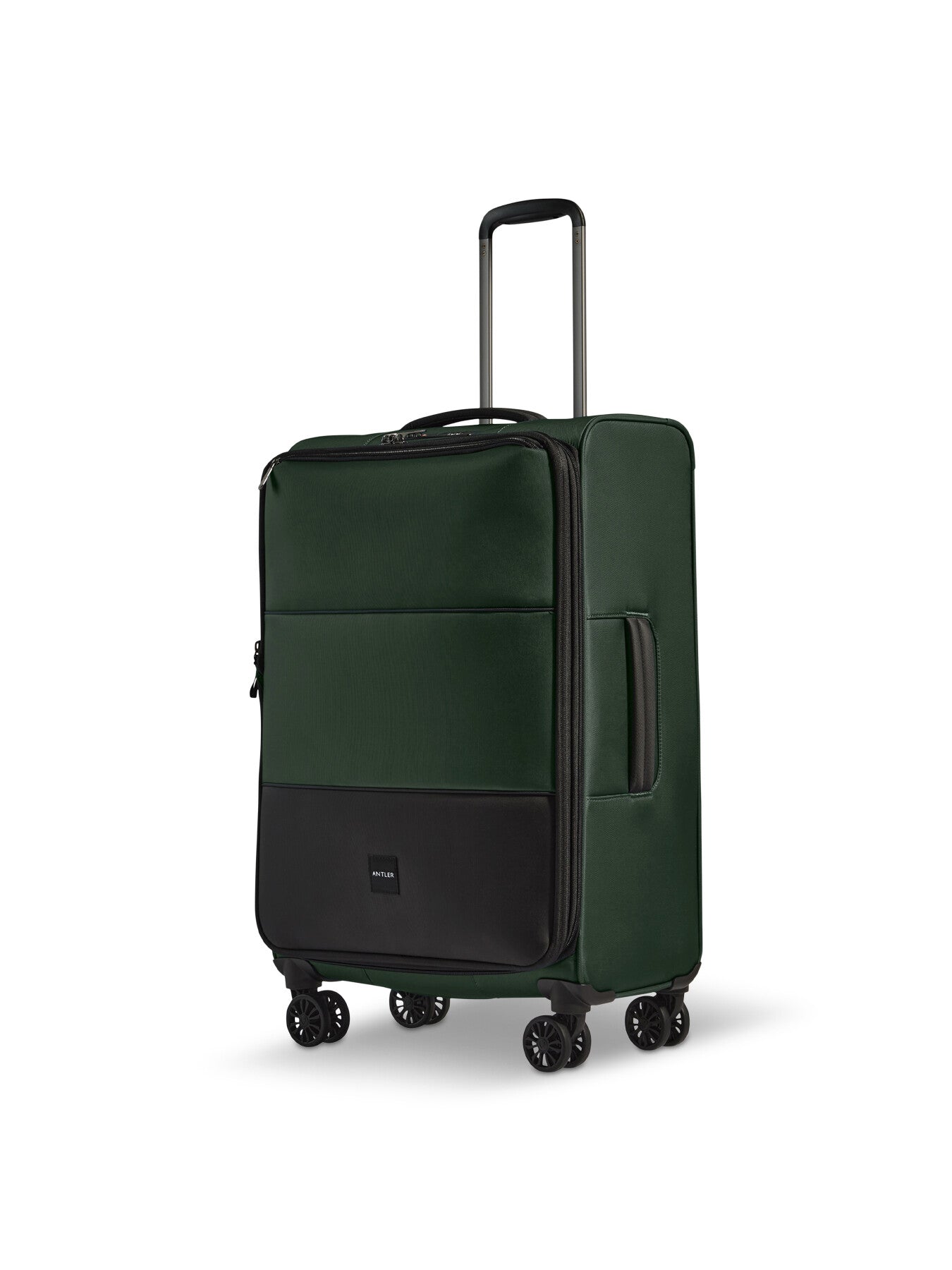 Soft Stripe Medium Suitcase 68cm Green