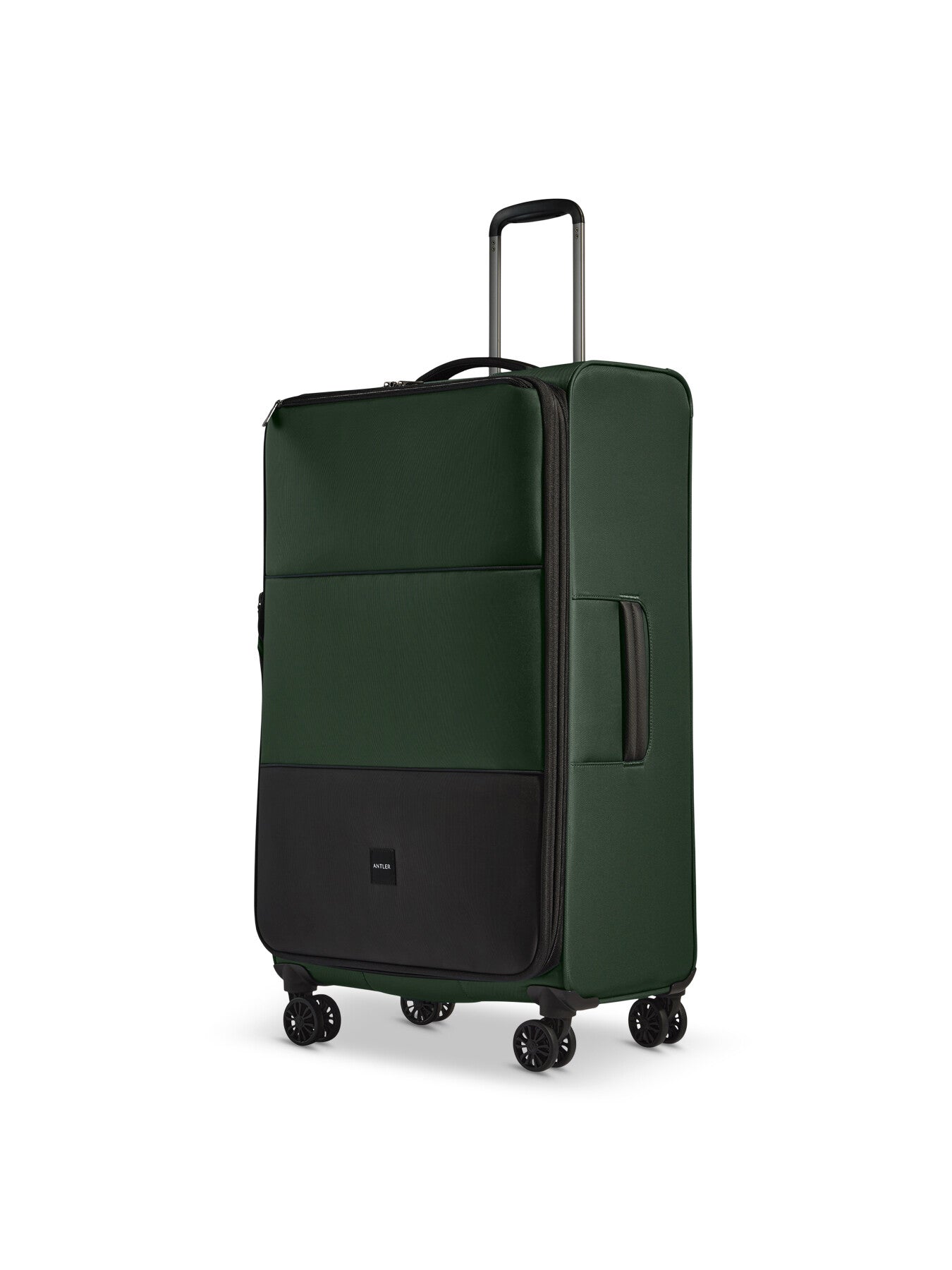 Soft Stripe Large Suitcase 81cm Green