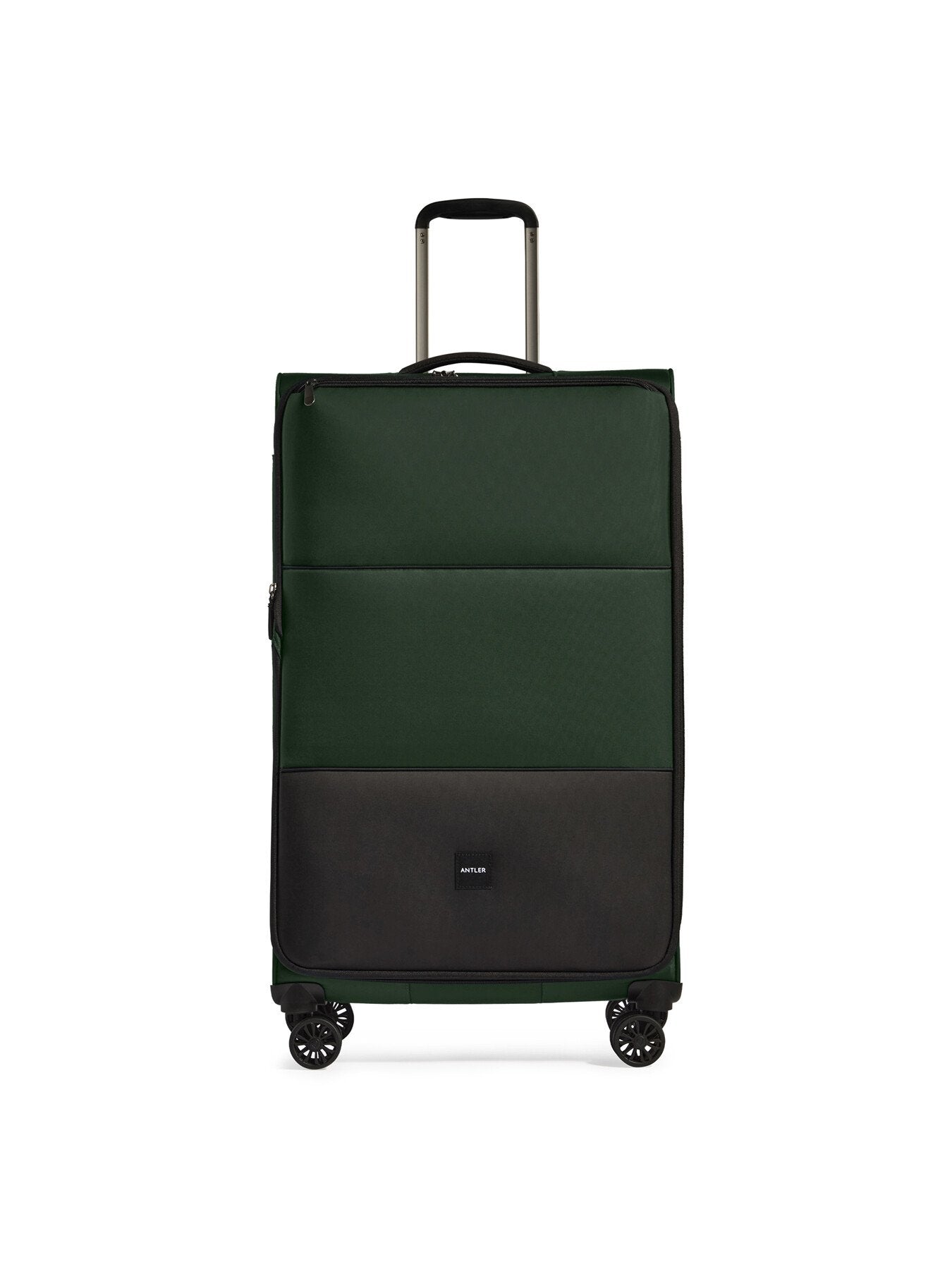 Soft Stripe Large Suitcase 81cm Green