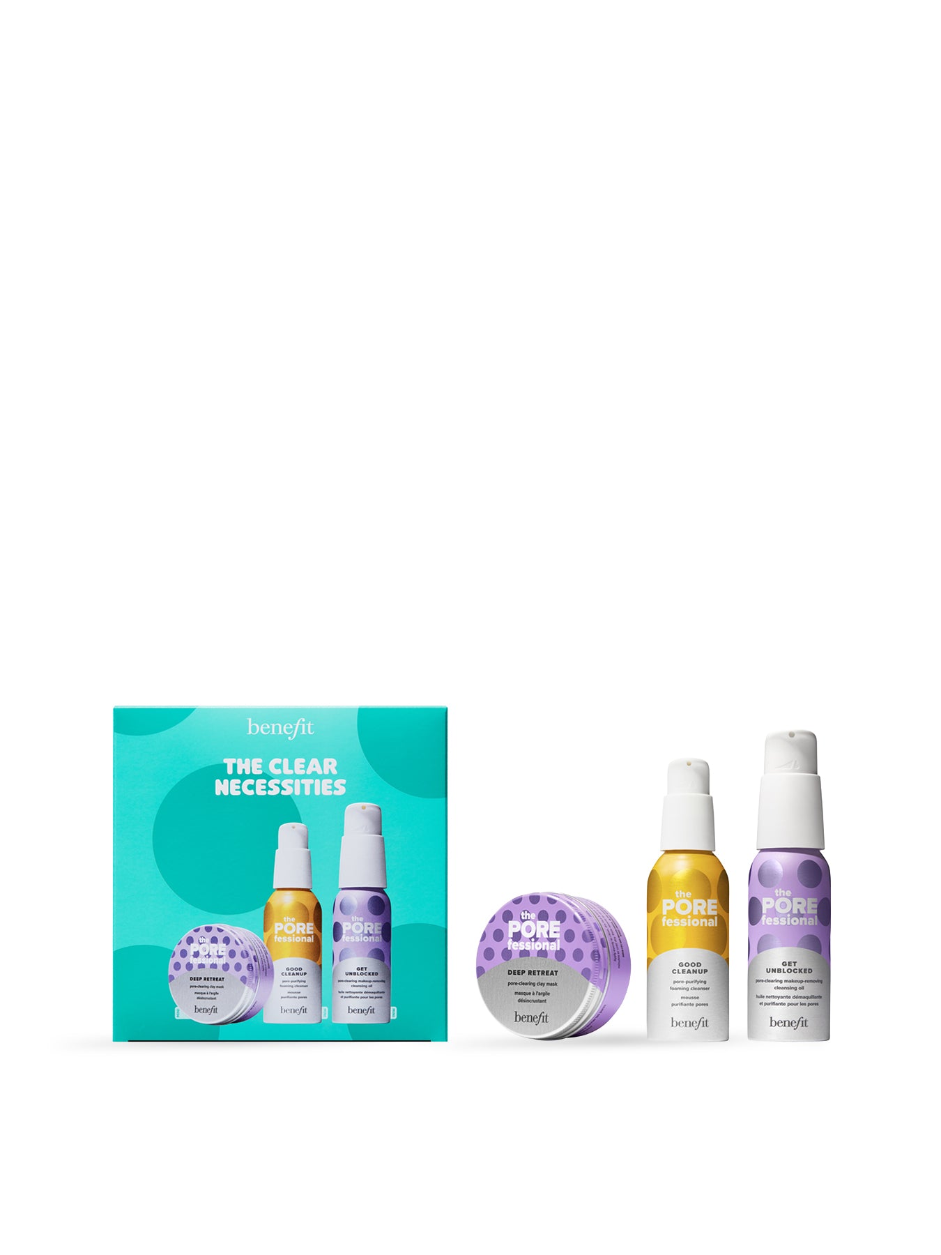 Pore Care Trial Set for Clear and Refined Skin