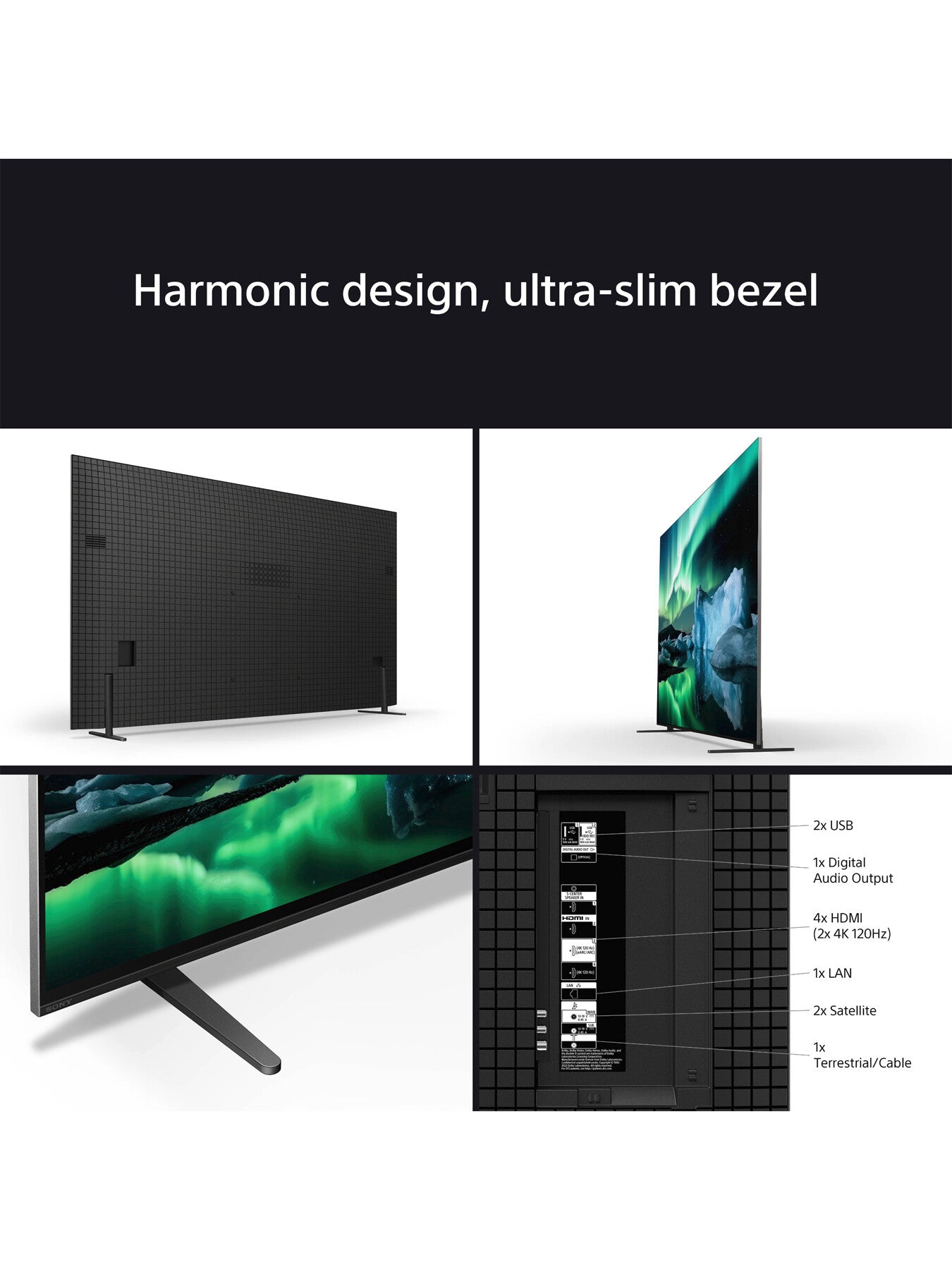 Bravia 8 K77XR80PU OLED 77 Inch 4k HDR Google Smart TV Acoustic Surface Audio Chromecast and Apple Airplay 2024
