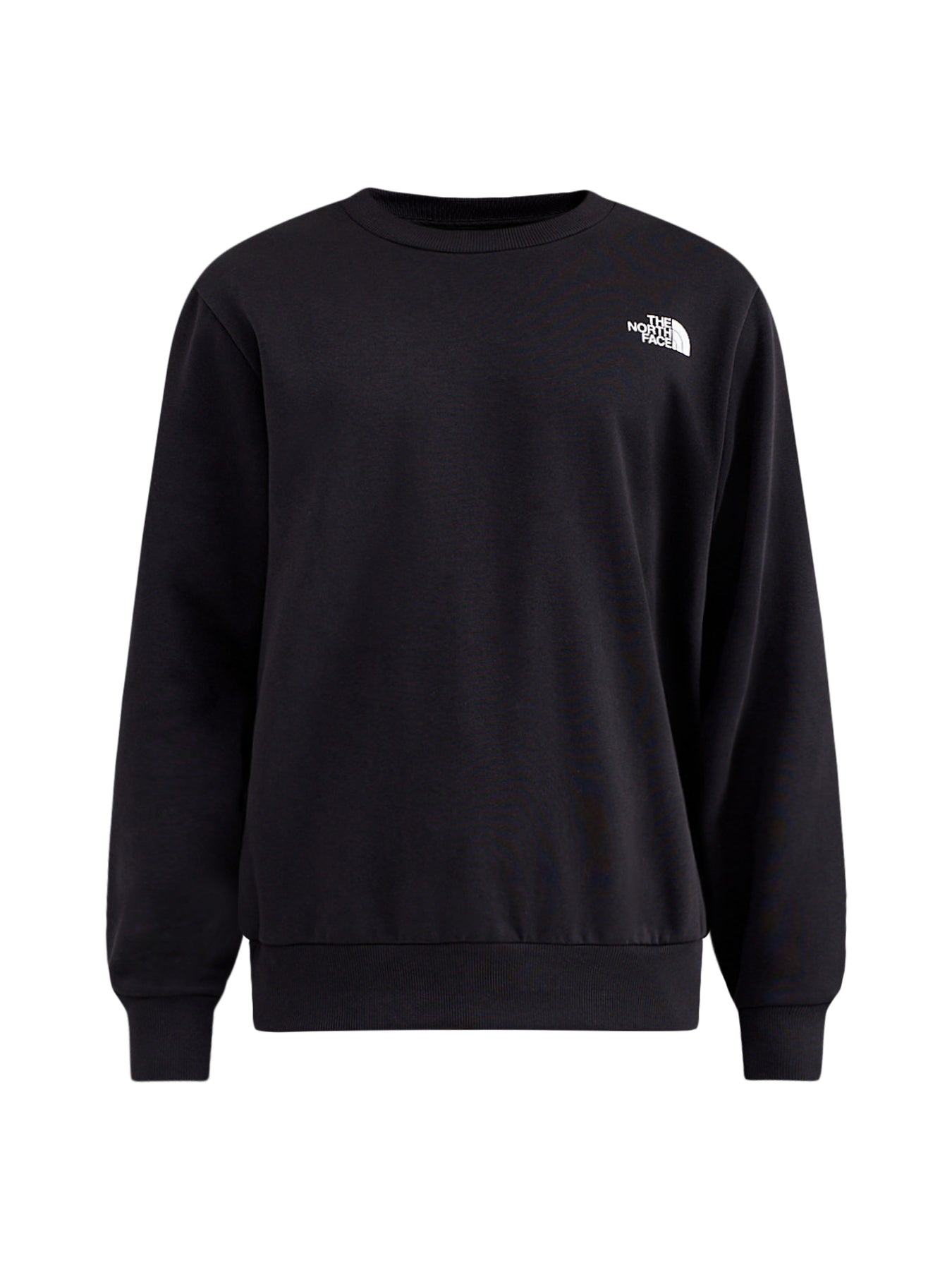 Simple Dome Crew Neck Sweatshirt Black
