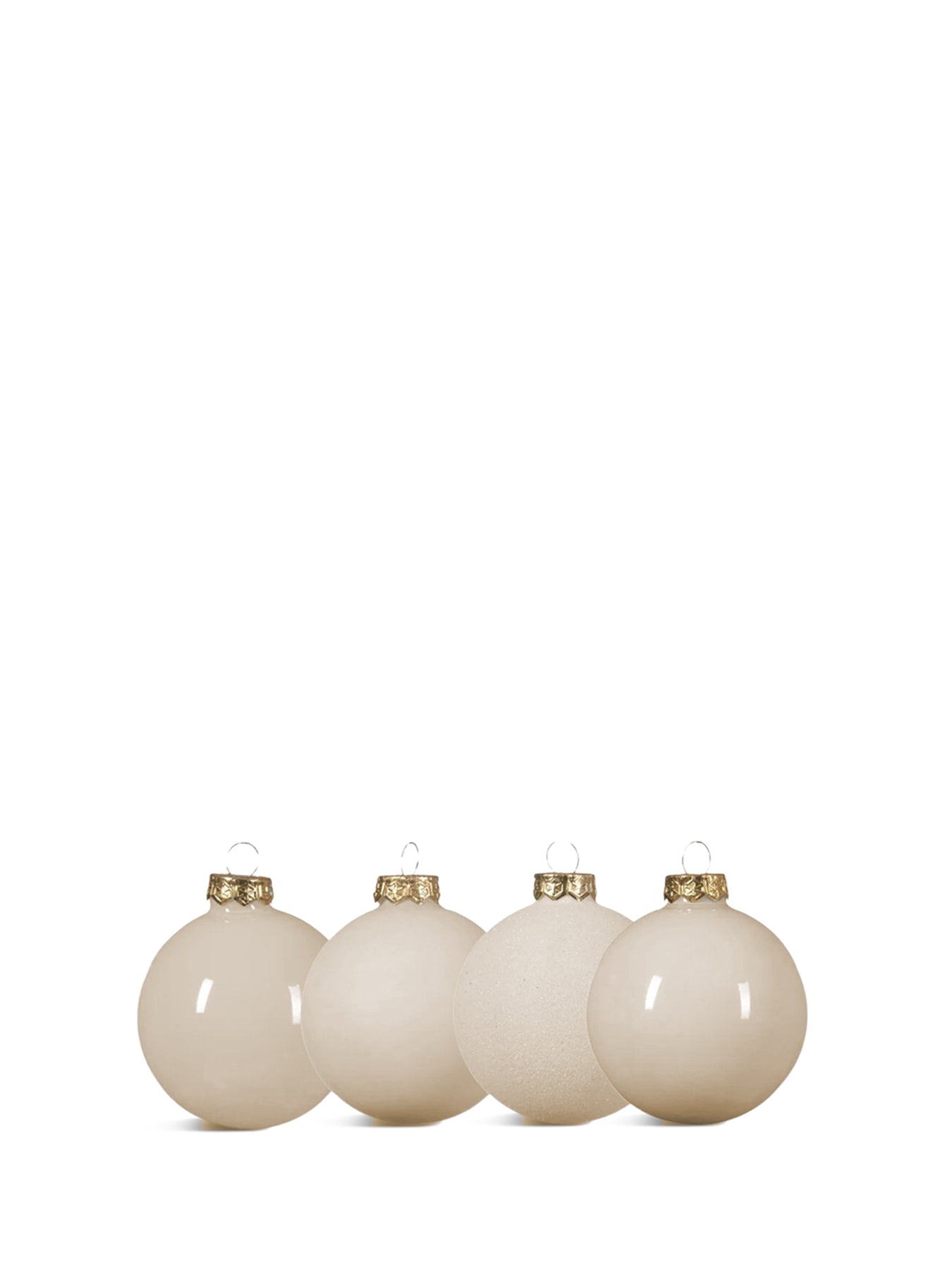 Pearl Durable Mixed Finish Baubles Pack of 42