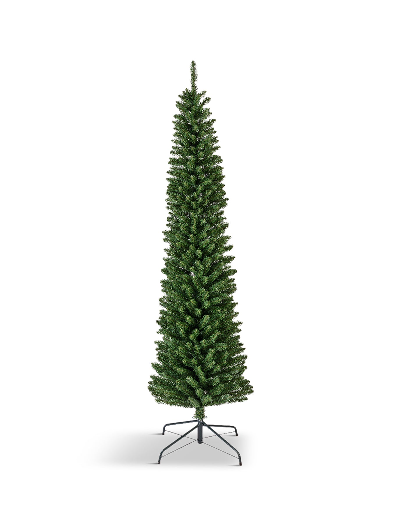 Pencil Pine Slim Christmas Tree 7ft
