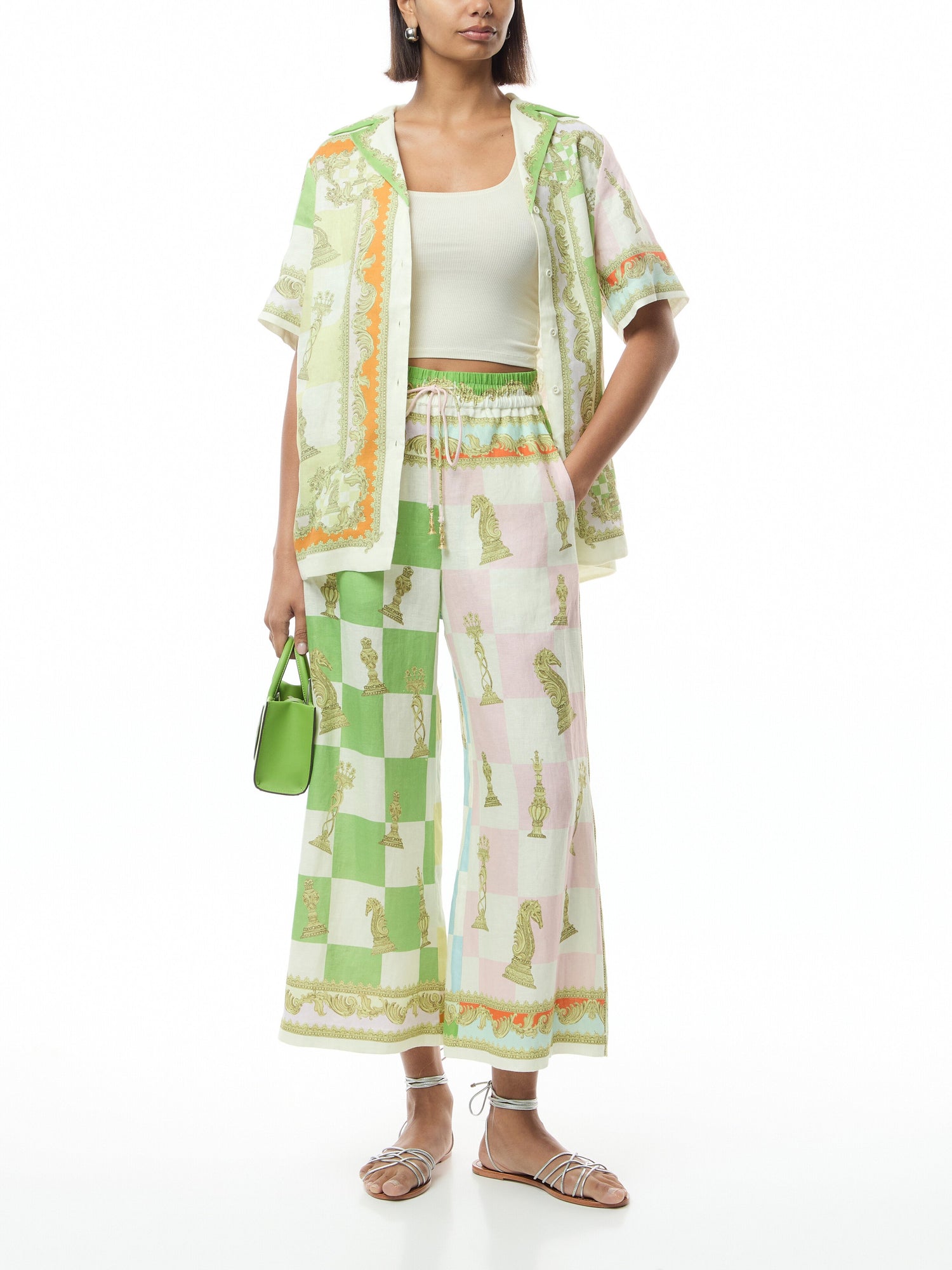 Checkmate Linen Trousers