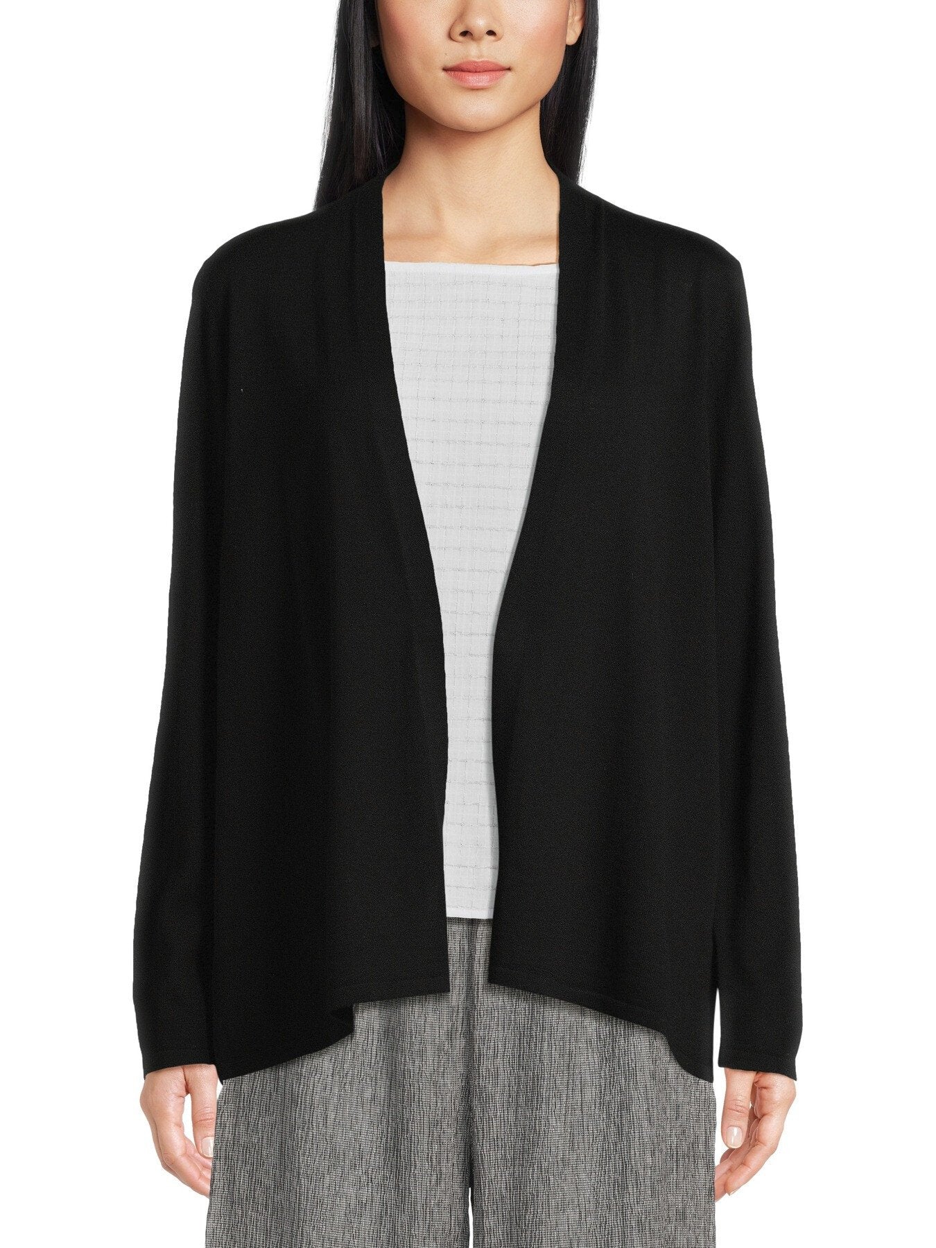 Merino Wool Long Cardigan