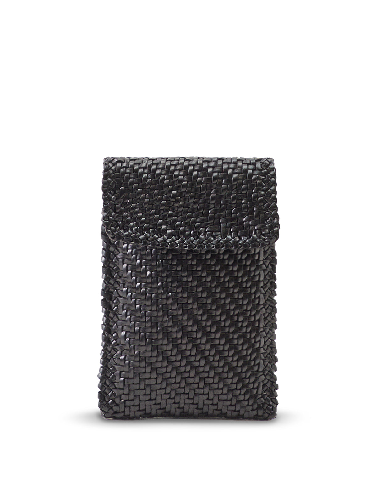 Woven Phone Crossbody Bag