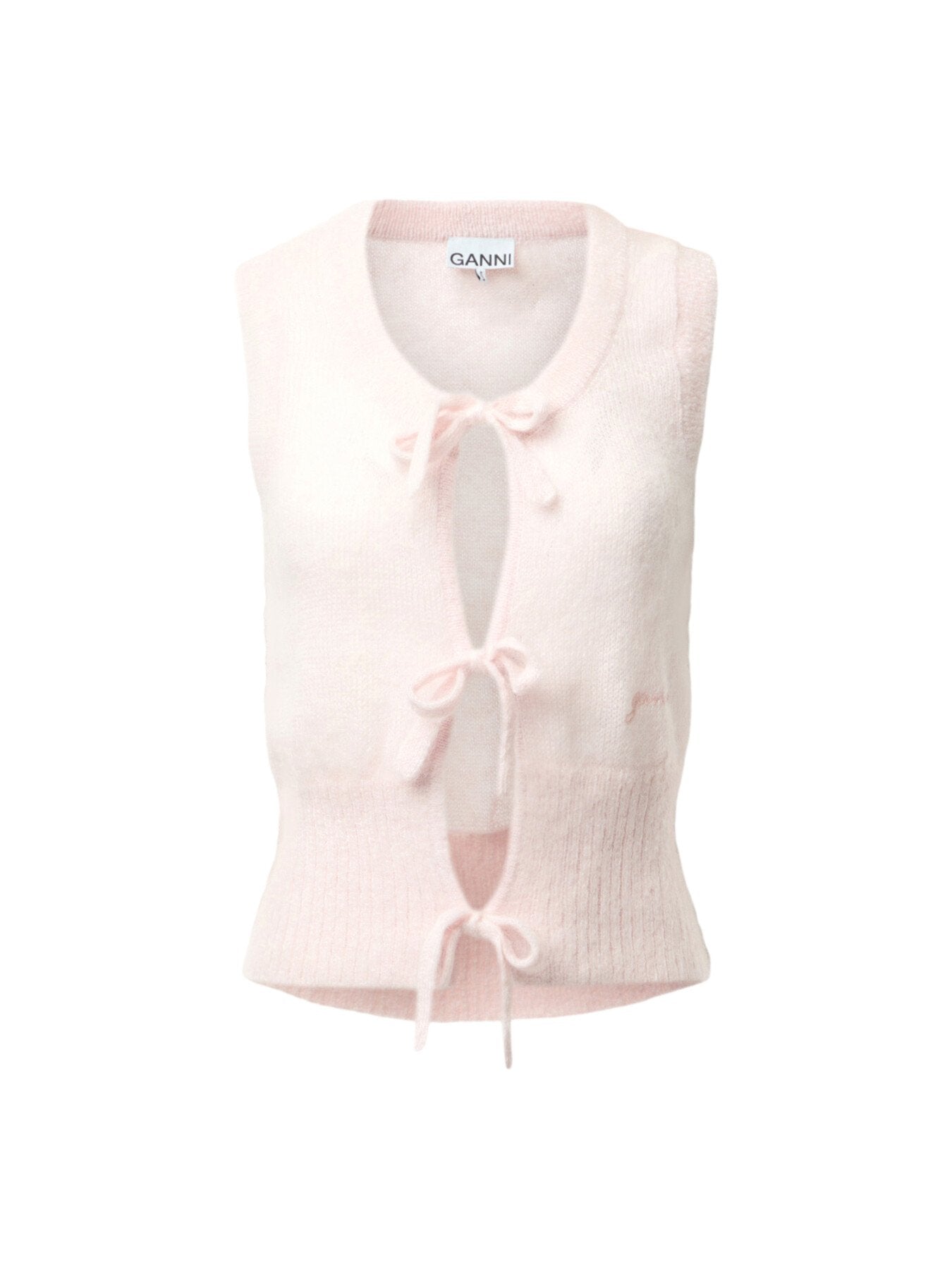 Mohair Tie String Vest