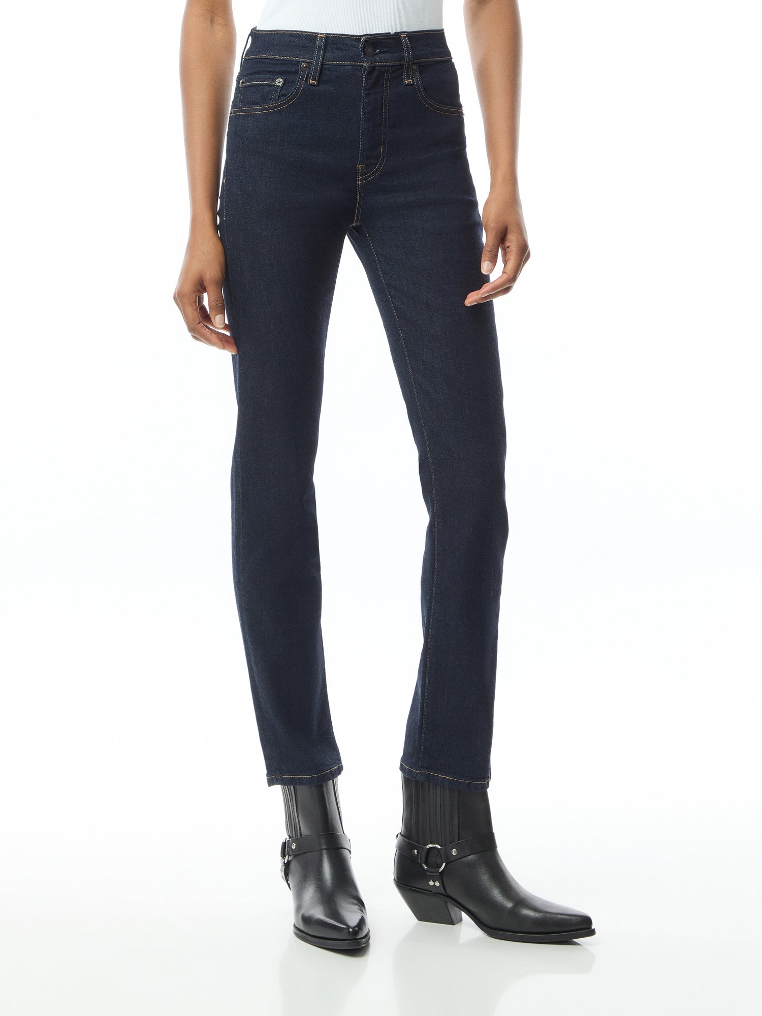 724 High Rise Straight Jeans