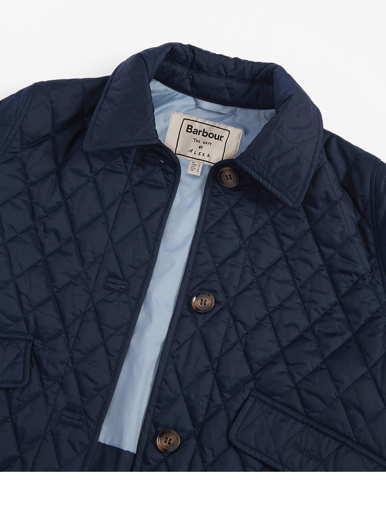 Womens Barbour X Alexa Jamie Quilted Jacket