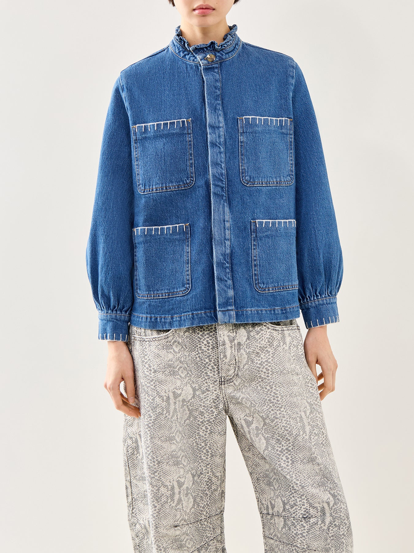 Pablo Jacket Vintage Blue