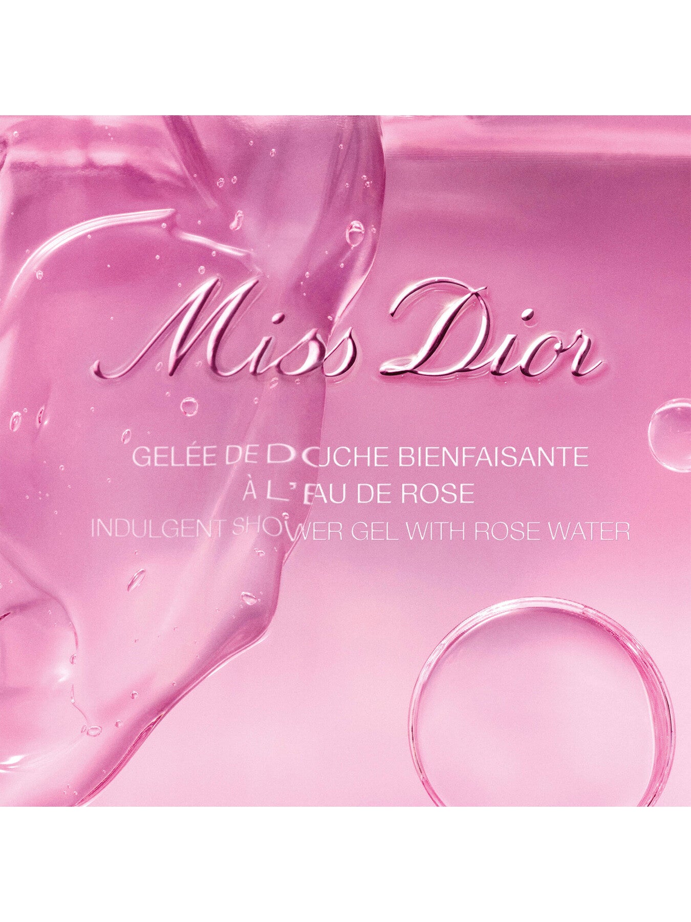 Miss Dior Indulgent Shower Gel with Rose Water 175ml