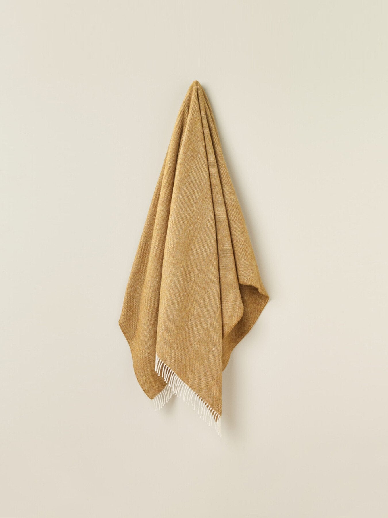Herringbone Lambswool Blanket