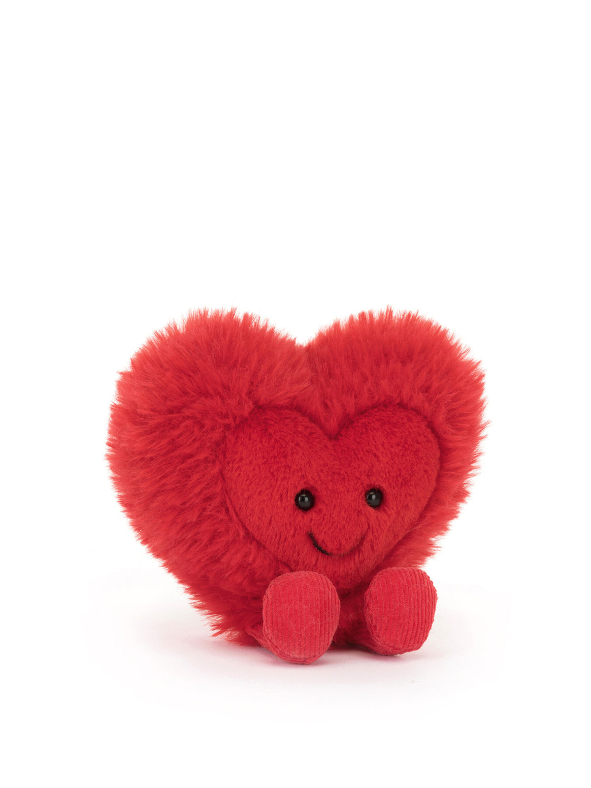 Amuseables Red Fluffy Heart Little 12cm