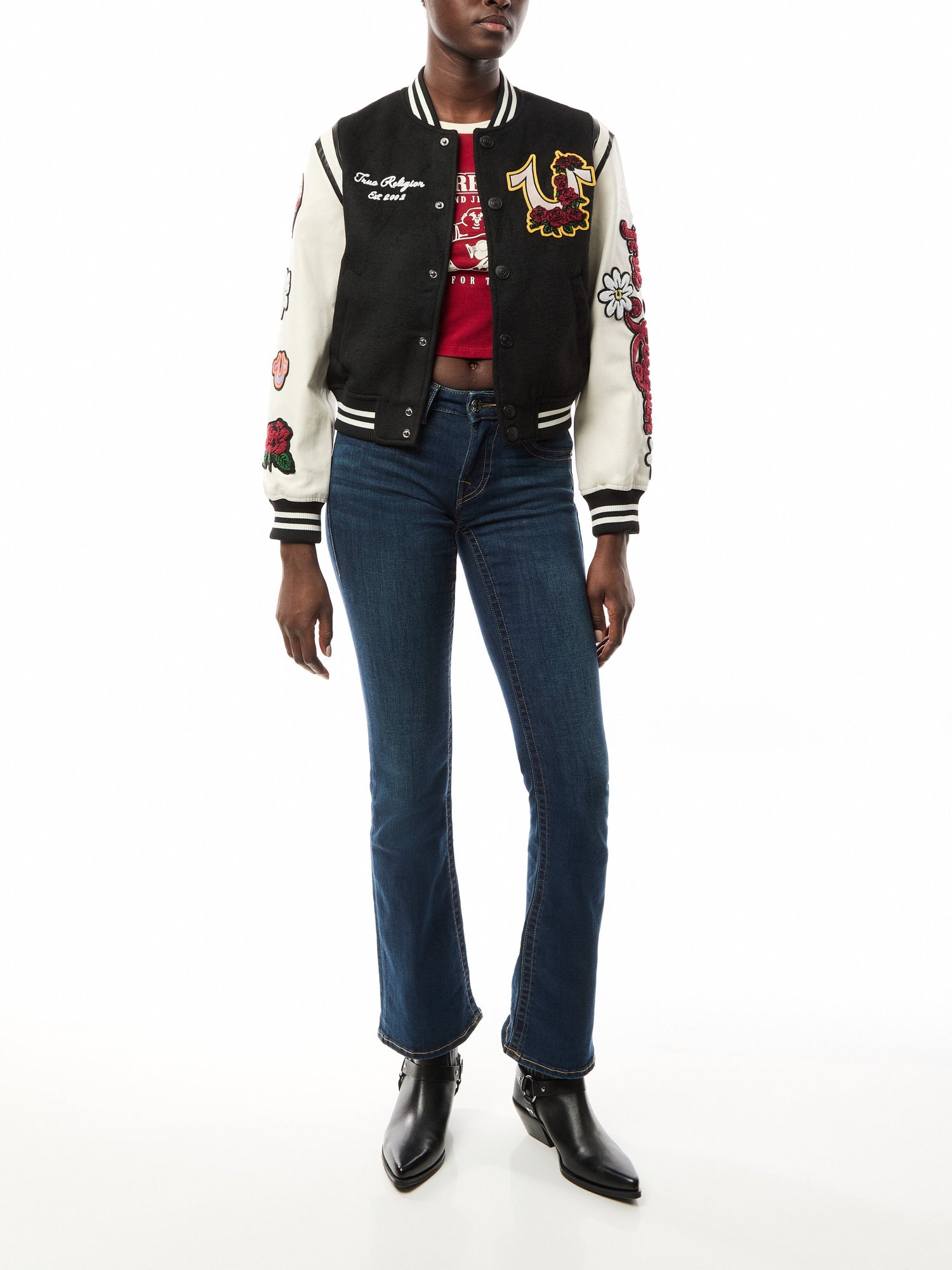 Becca Mid Rise Boot Cut