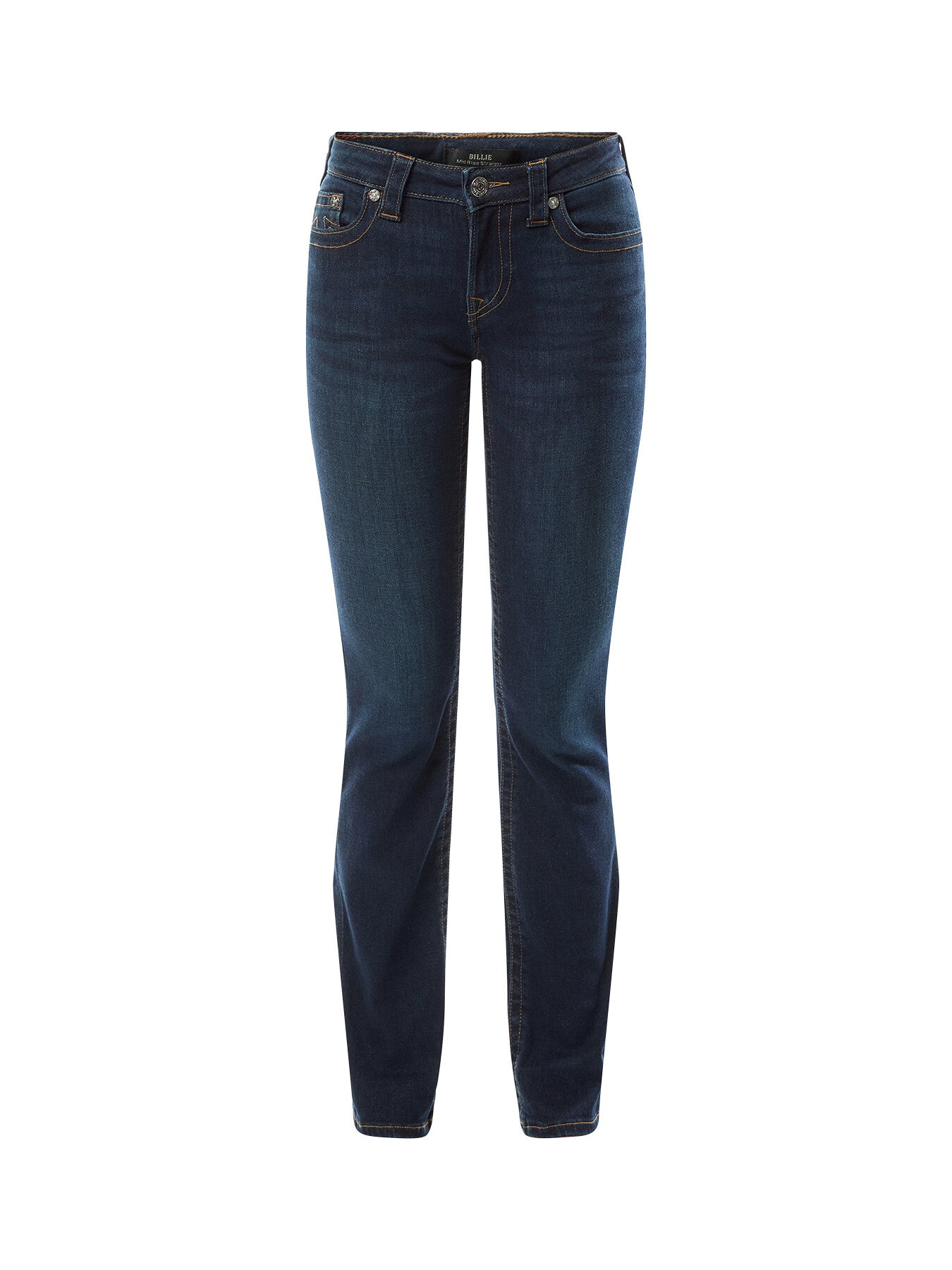 Billie Mid Rise Straight Jeans