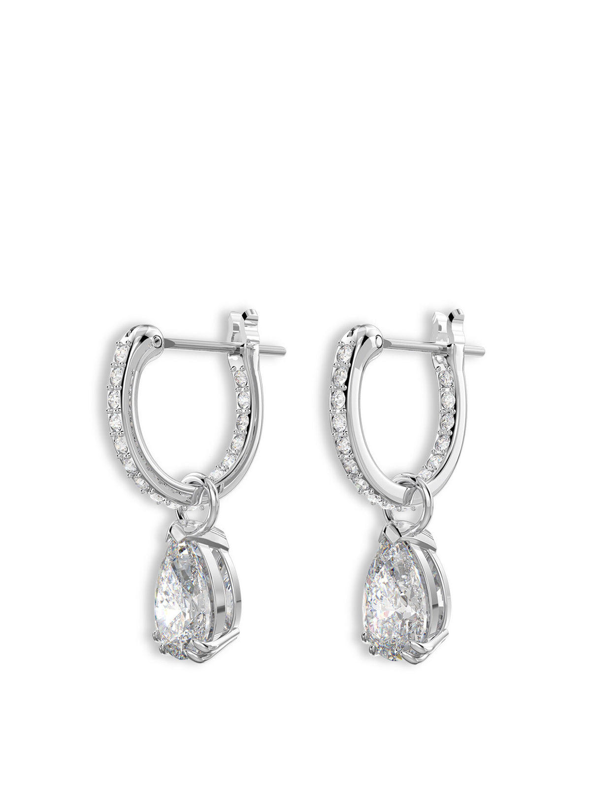 Millenia Pear Cut Hoop Earrings