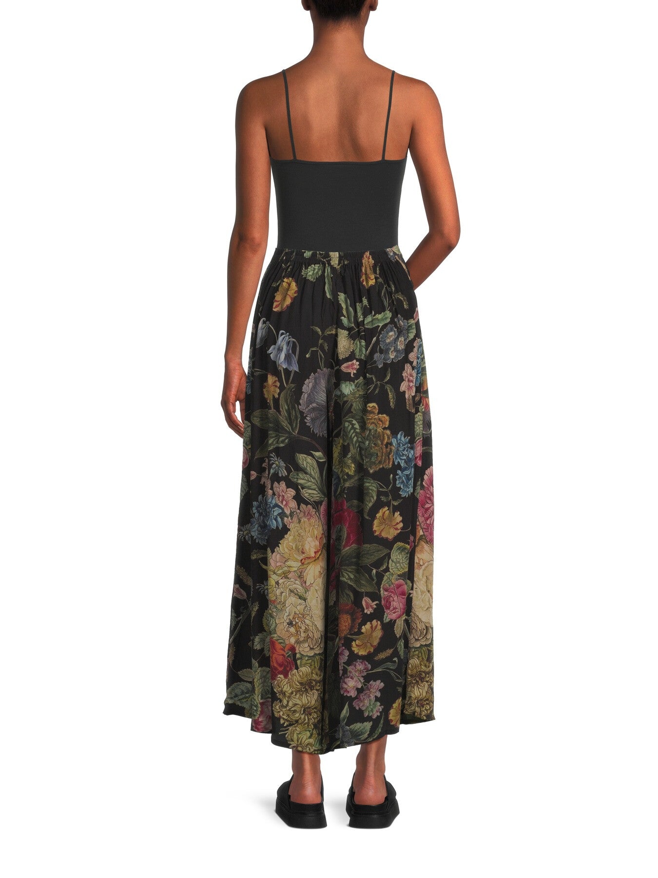 Crepe Palazzo Pants