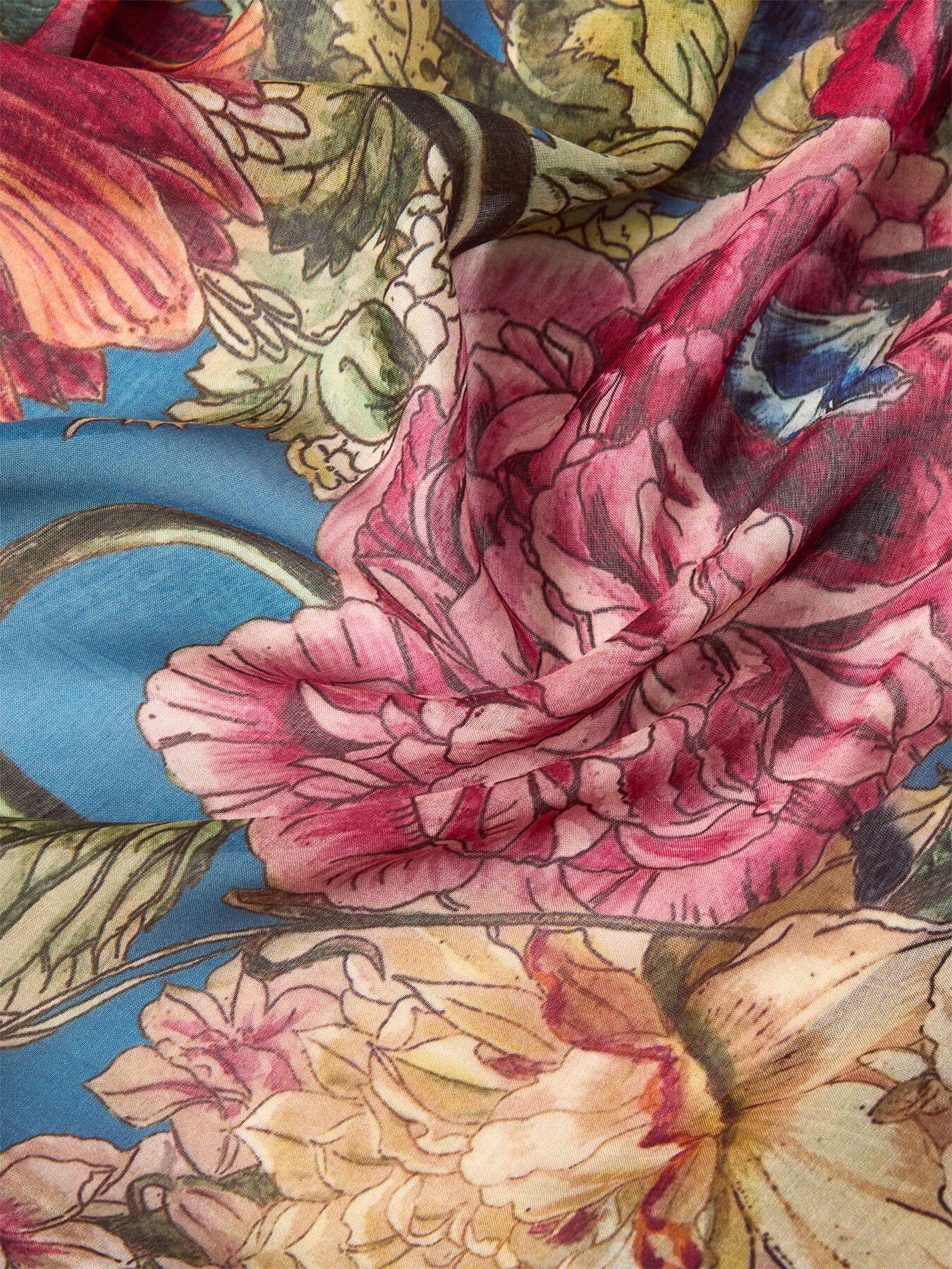 Primula Teal Scarf