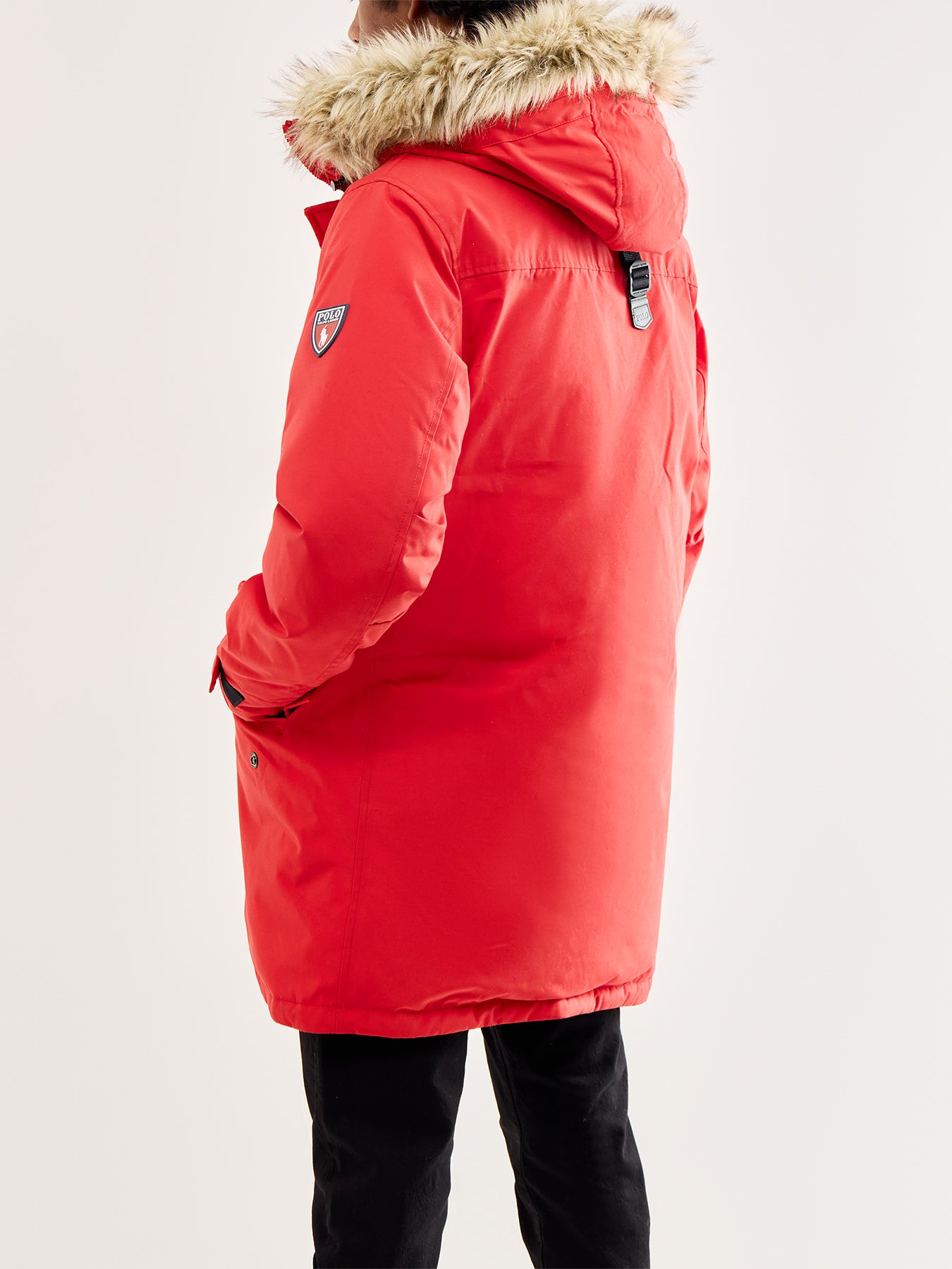 Annex Insulated Faux Fur Hood Parka Rl 2000 Red