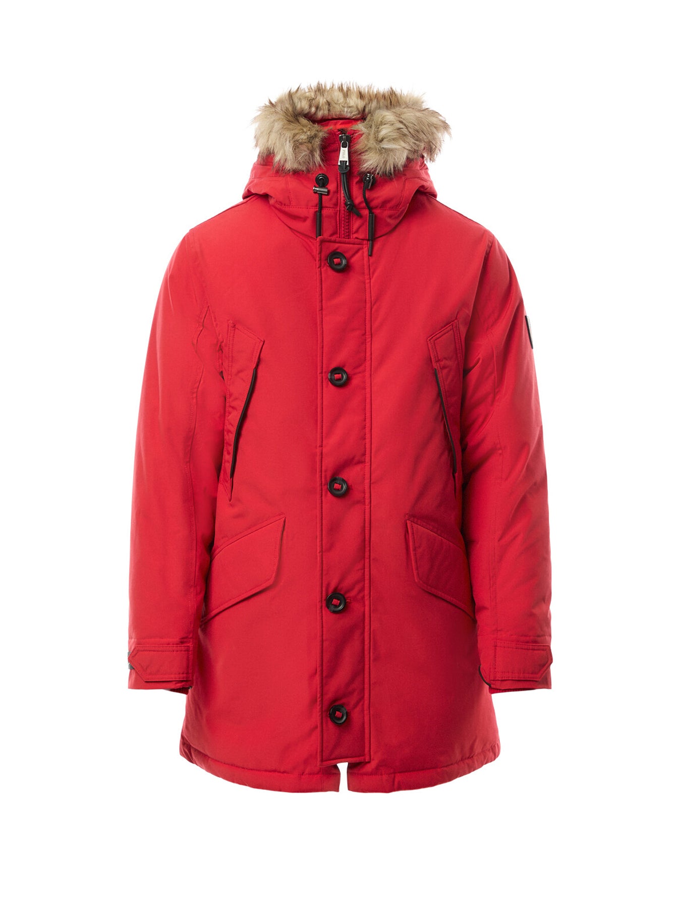 Annex Insulated Faux Fur Hood Parka Rl 2000 Red