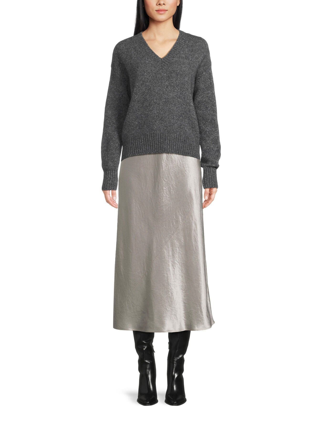 Visita Alpaca V Neck Jumper