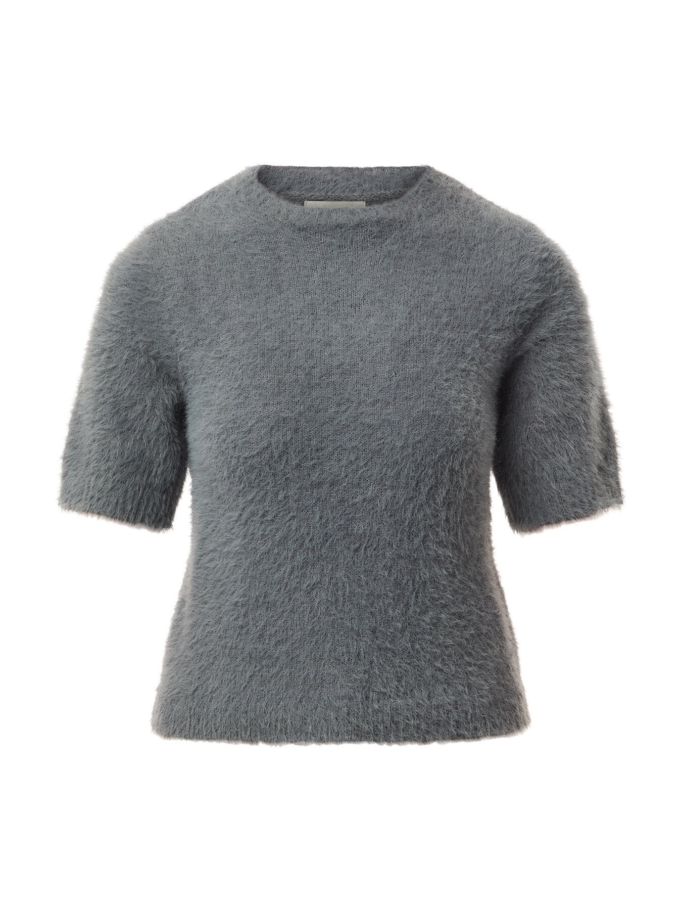 Kelly Cropped Knit T-Shirt