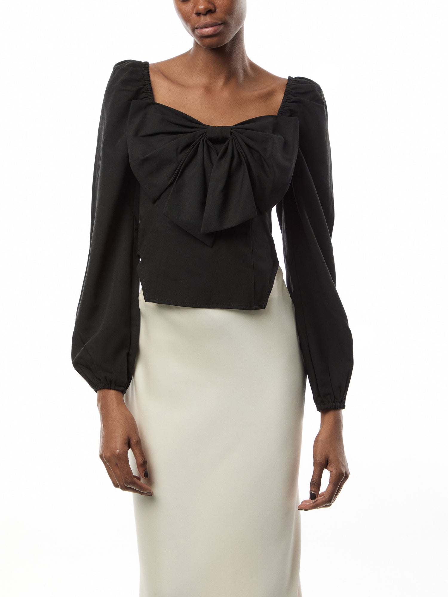 Jemima Exagerated Bow Top