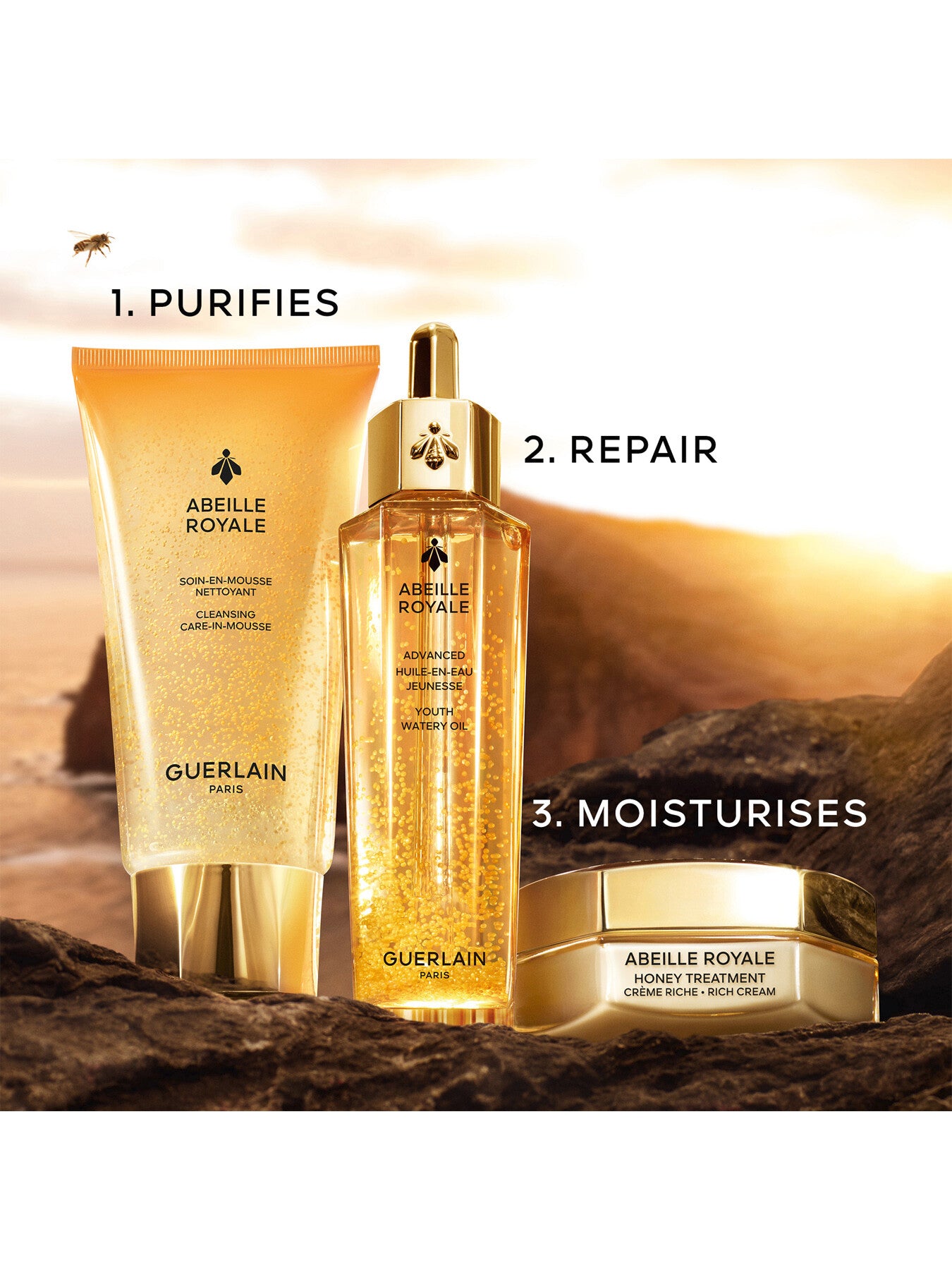 Abeille Royale Cleansing Care In Mousse 175ml