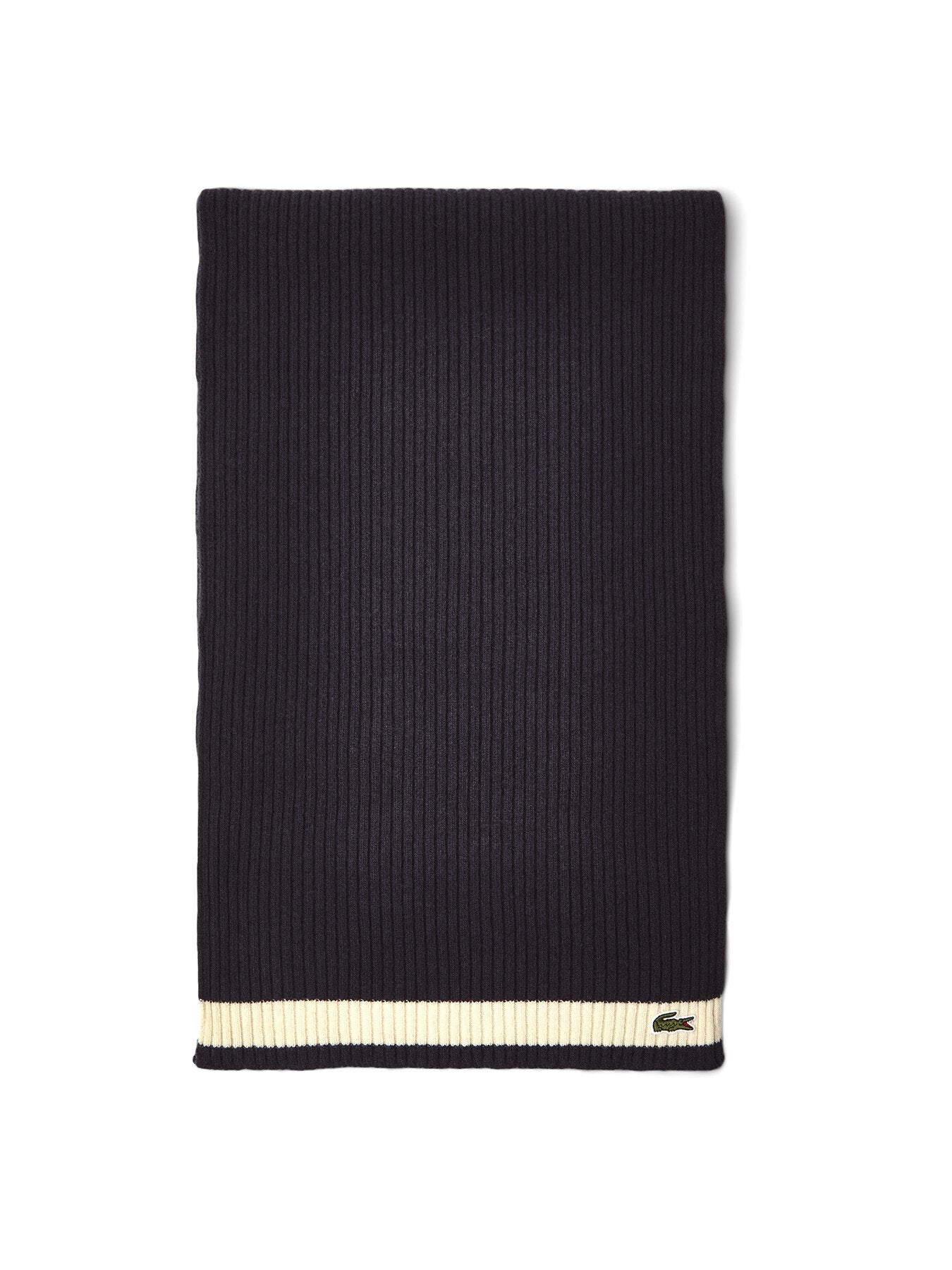 Ribbed Wool Scarf