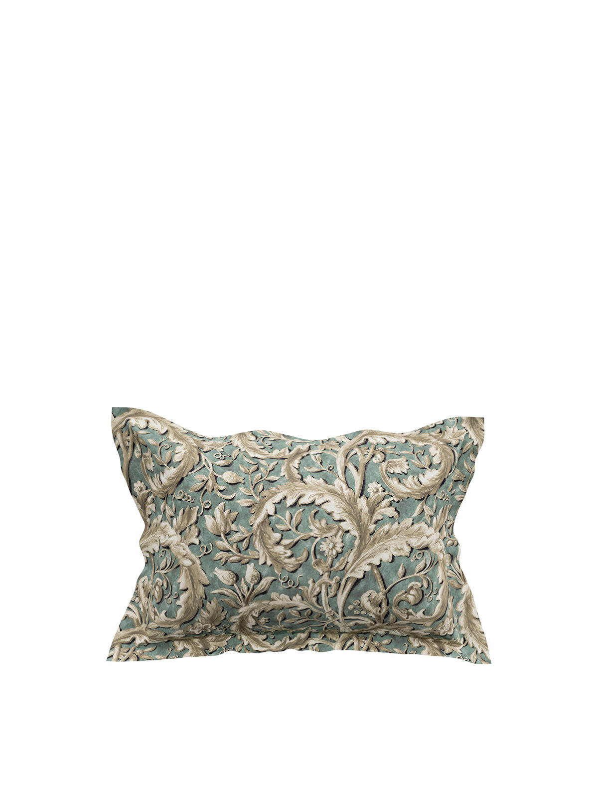 Tilia Cotton Percale Duvet Cover Set Soft Teal