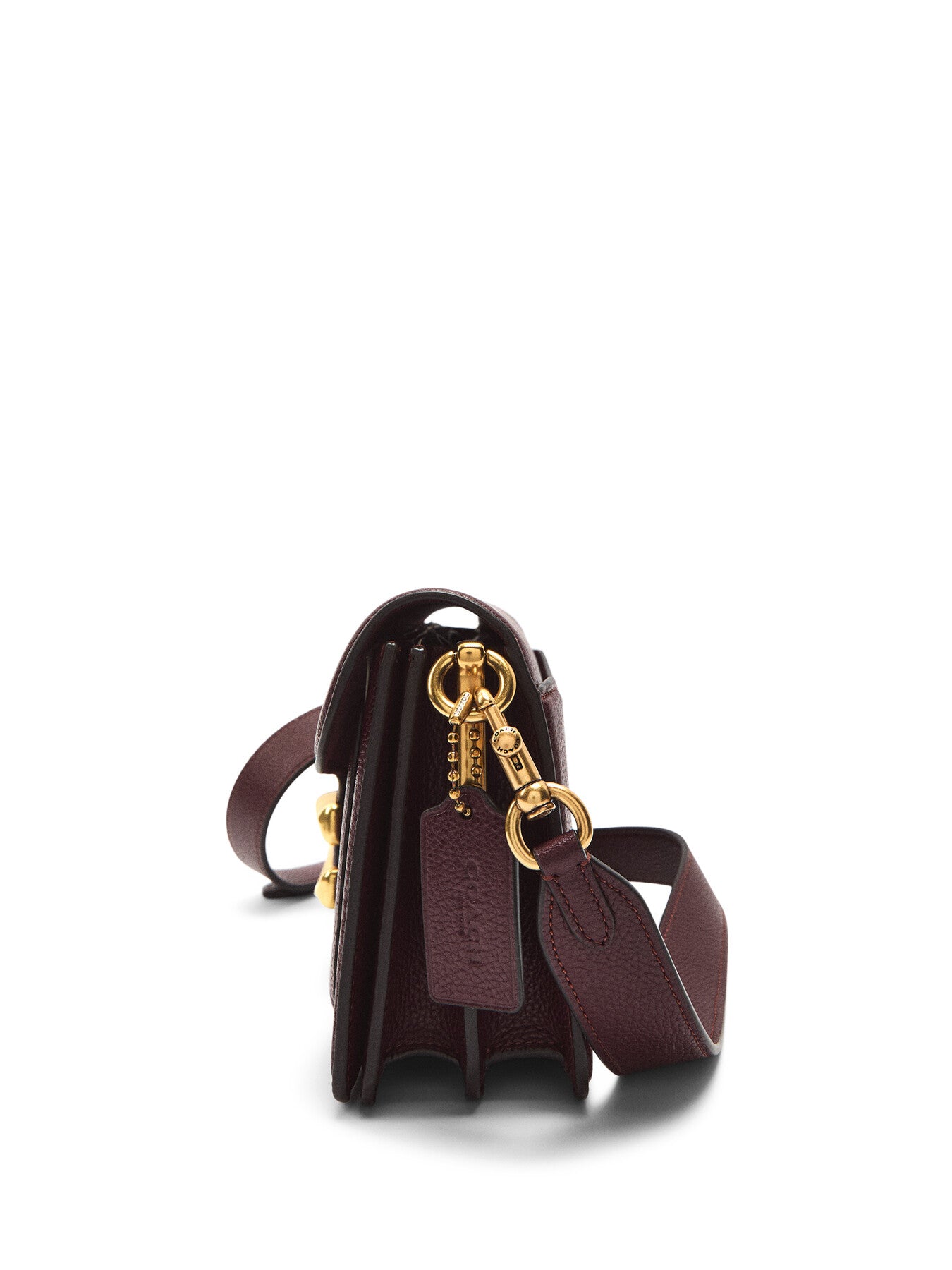 Tabby 26 Leather Shoulder Bag Merlot