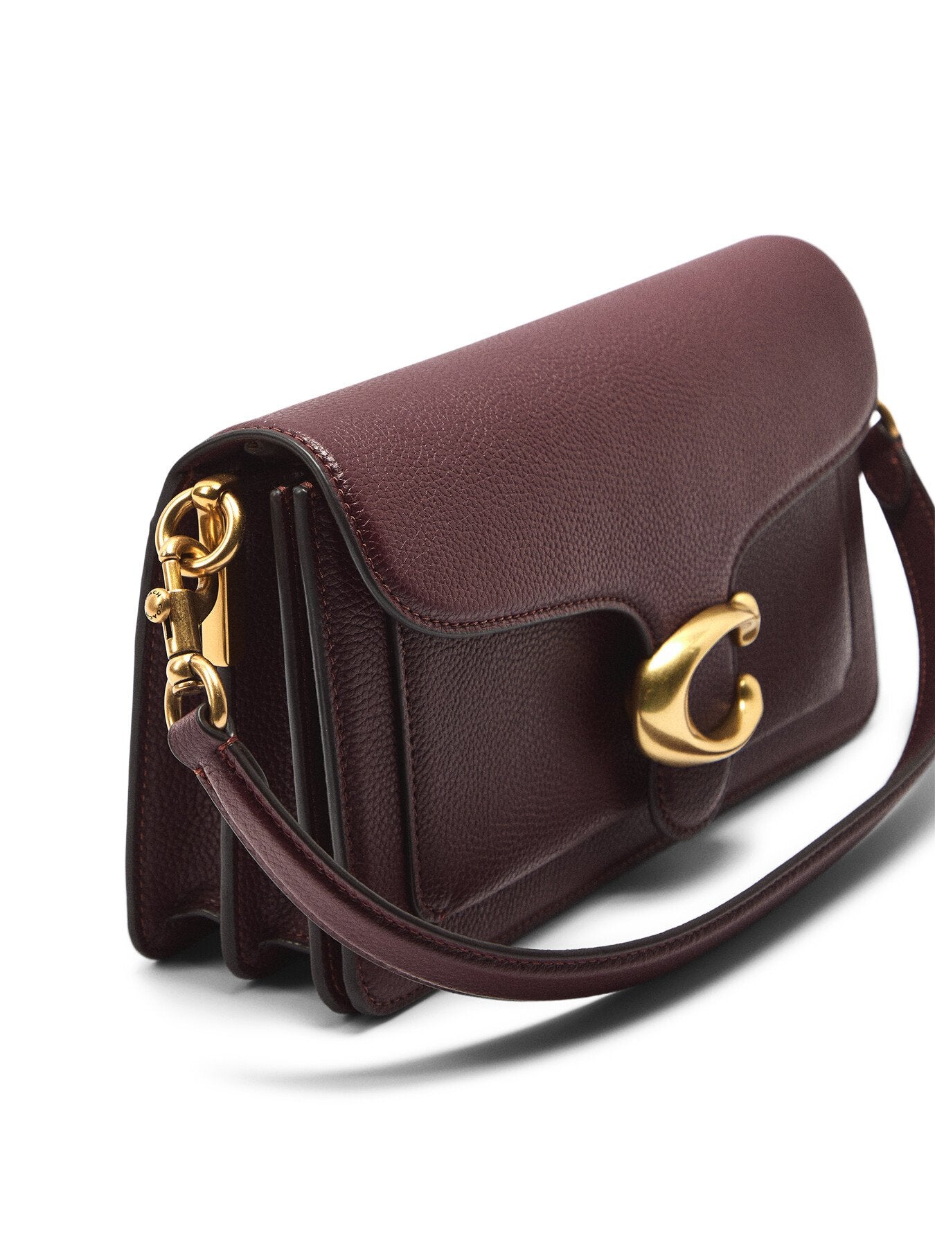 Tabby 26 Leather Shoulder Bag Merlot