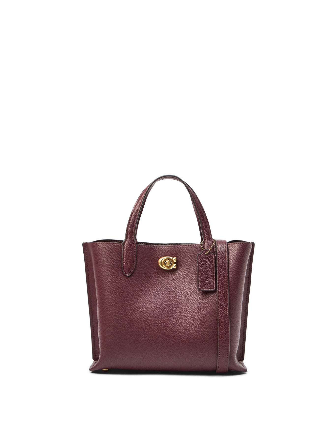 Willow Tote Bag 24 Merlot