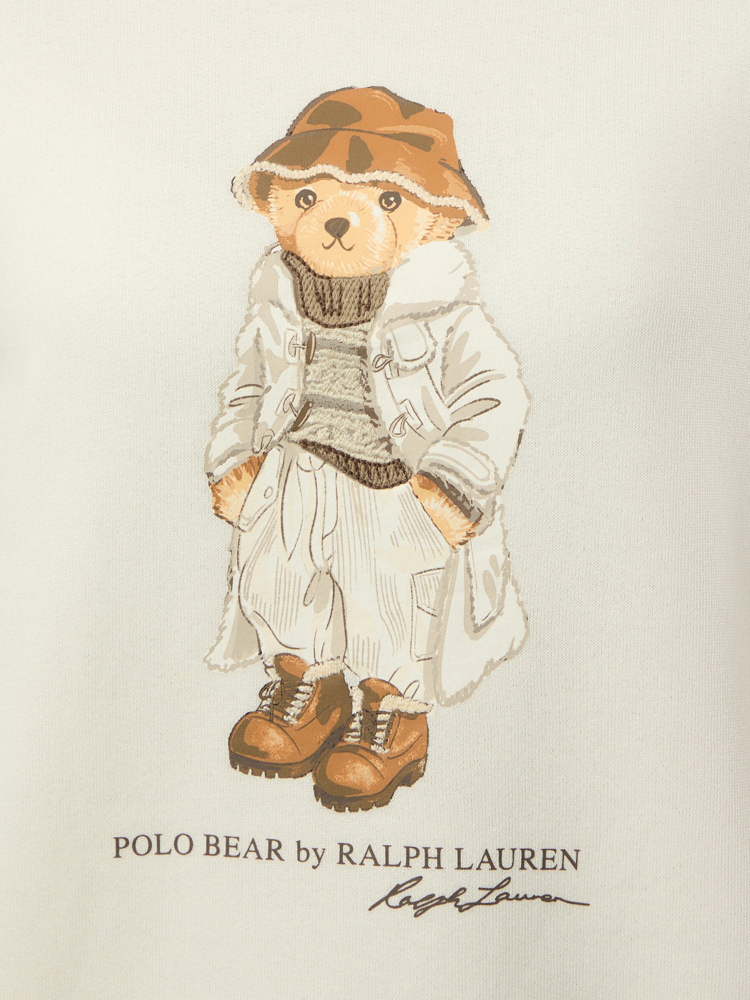Polo Bear Fleece Crewneck Sweatshirt