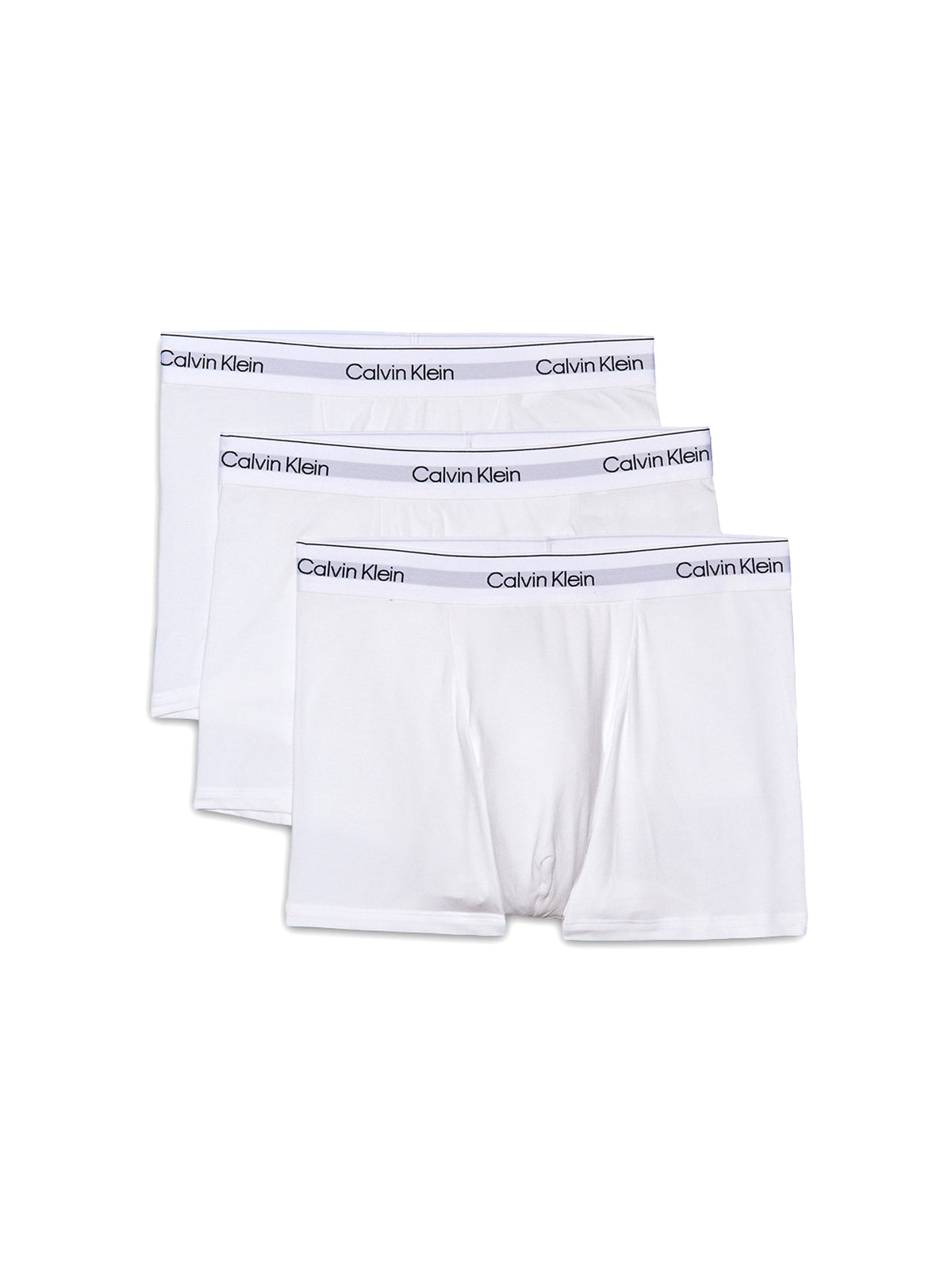 3 Pack Icon Cotton Stretch Trunks White