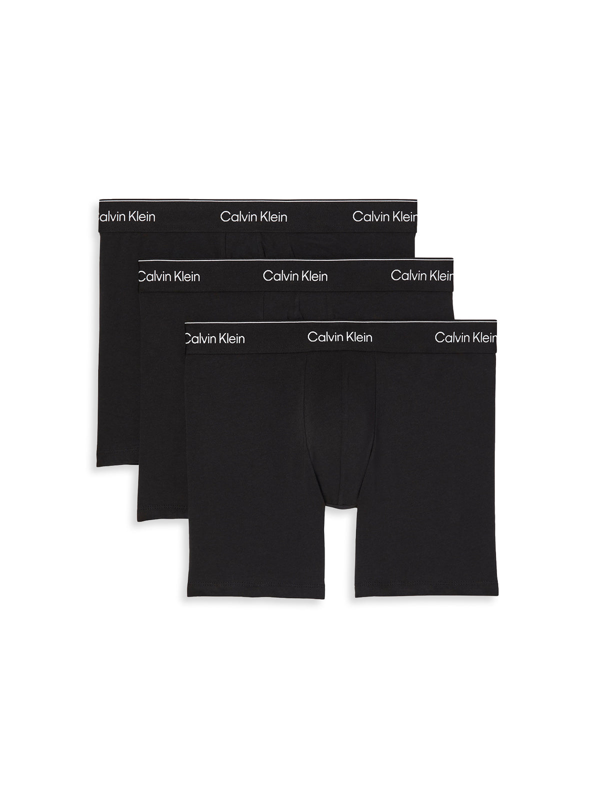 3 Pack Icon Cotton Stretch Trunks Black