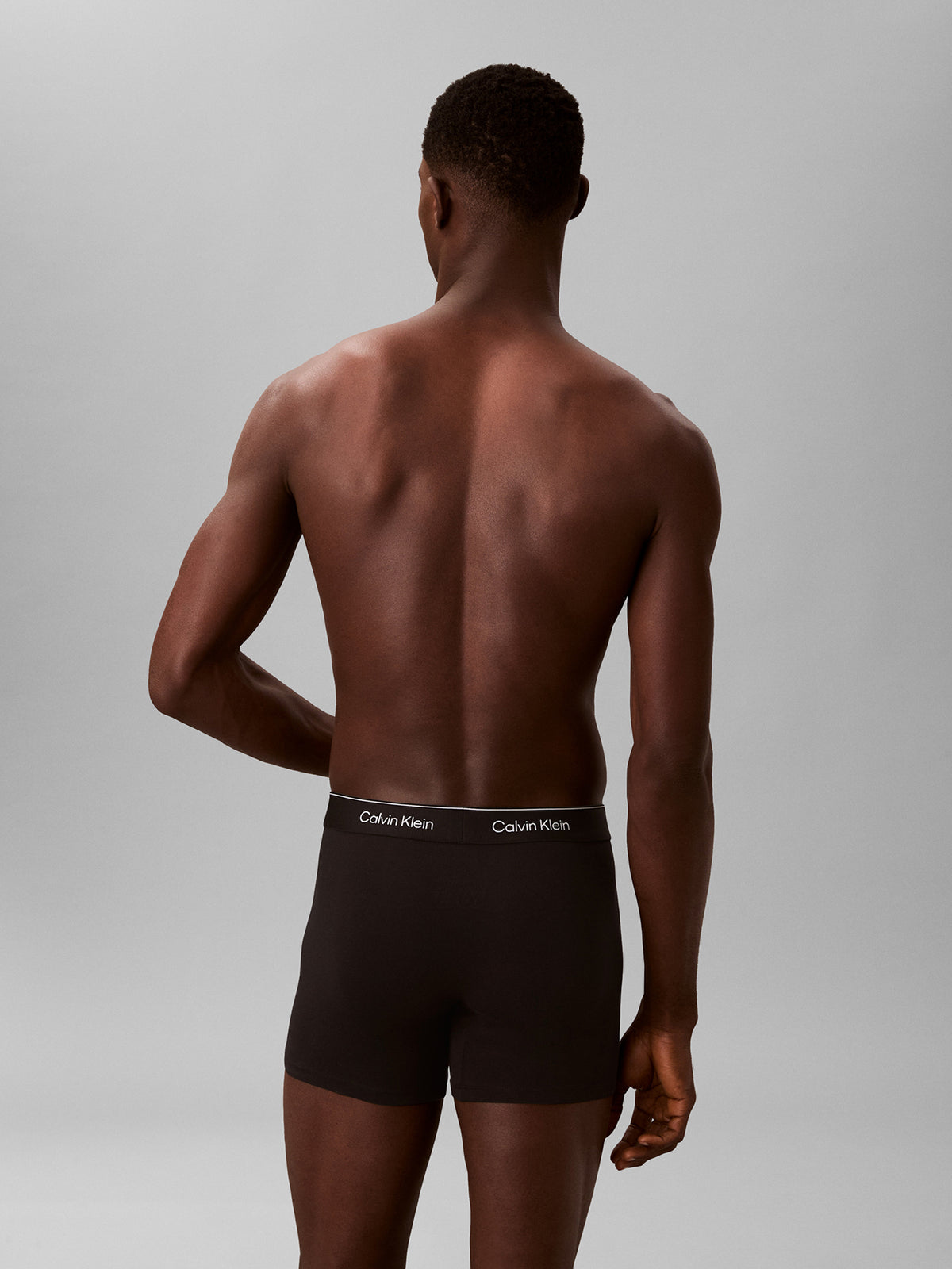 3 Pack Icon Cotton Stretch Trunks Black
